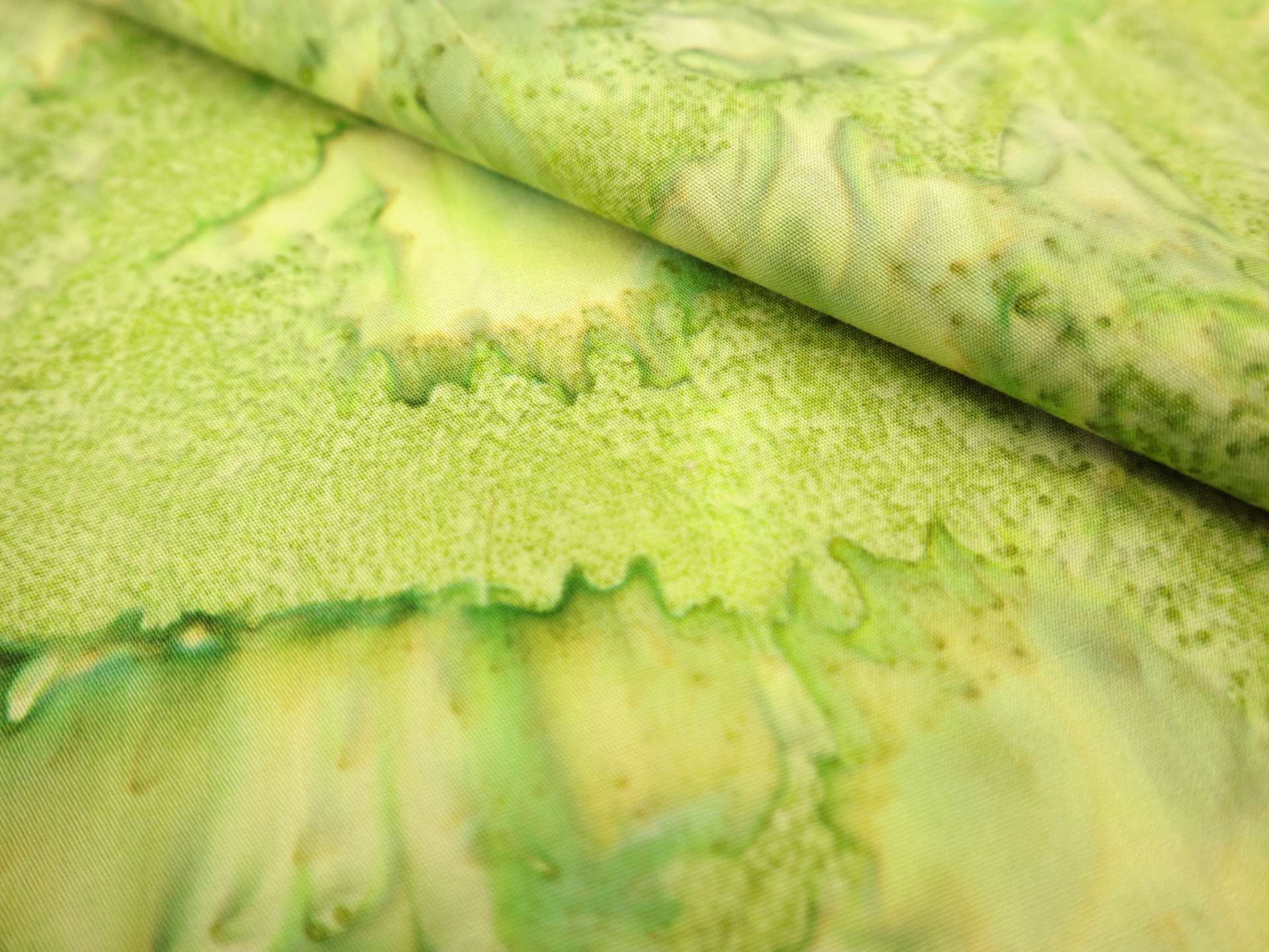 Cotton Batik in Leaf