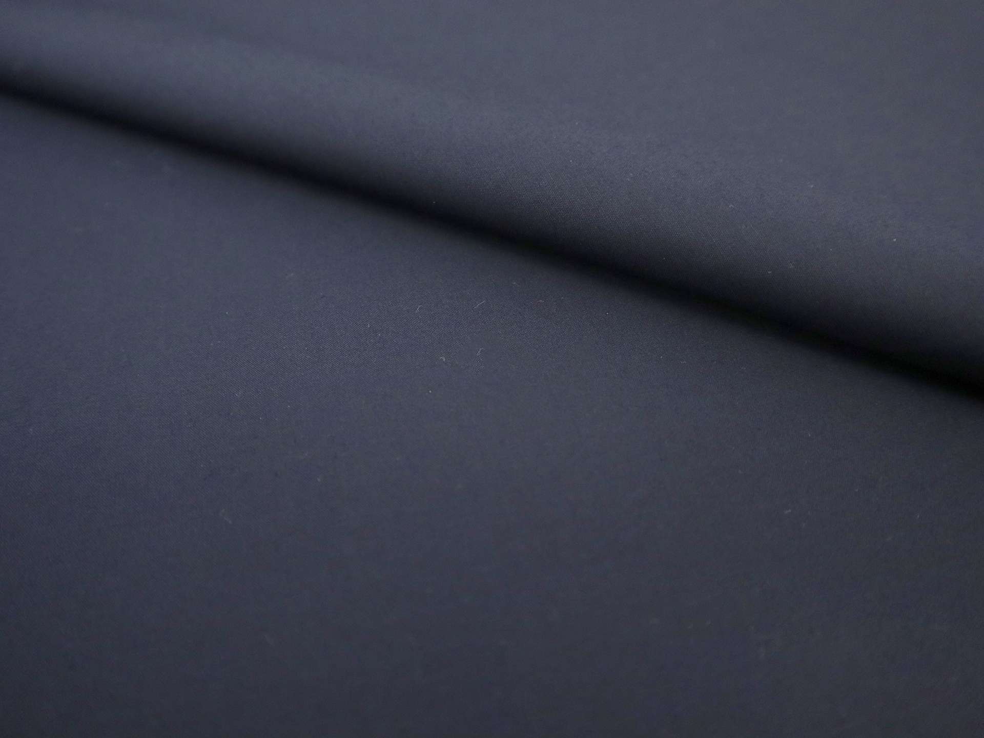 Japanese Stretch Cotton Poplin in Midnight