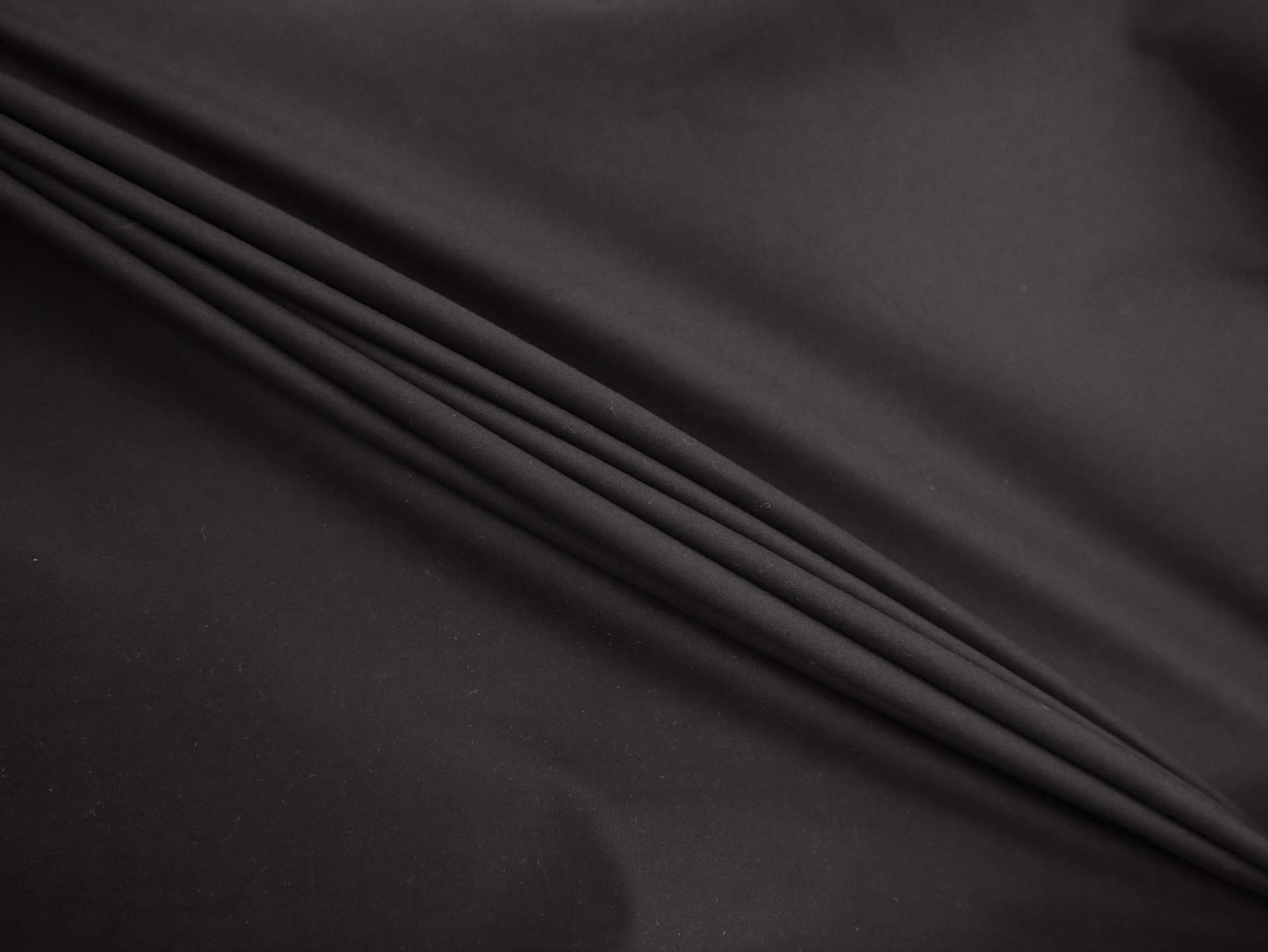 Japanese Stretch Cotton Poplin in Black