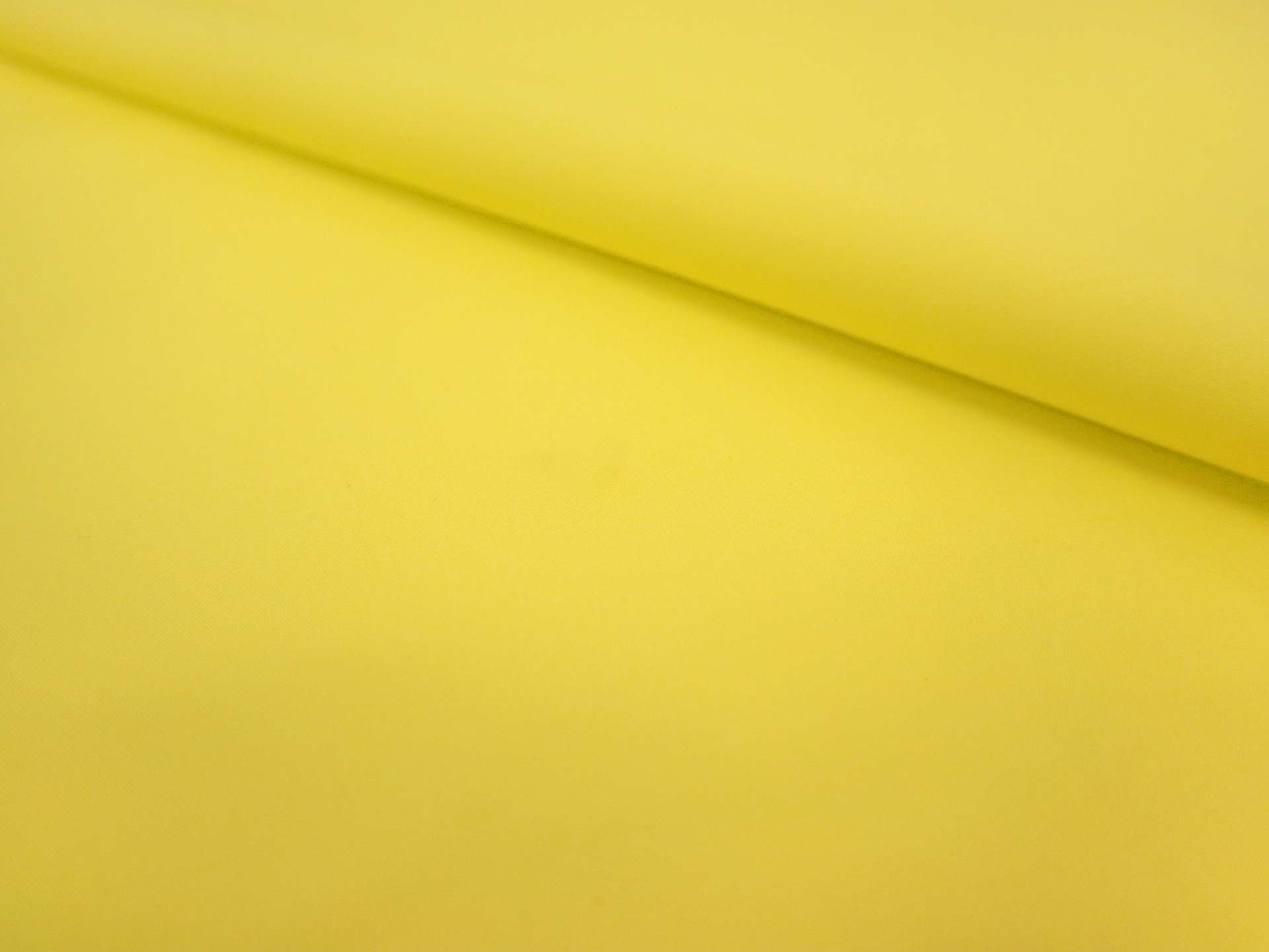 Japanese Cotton Poplin in Lemon Yellow