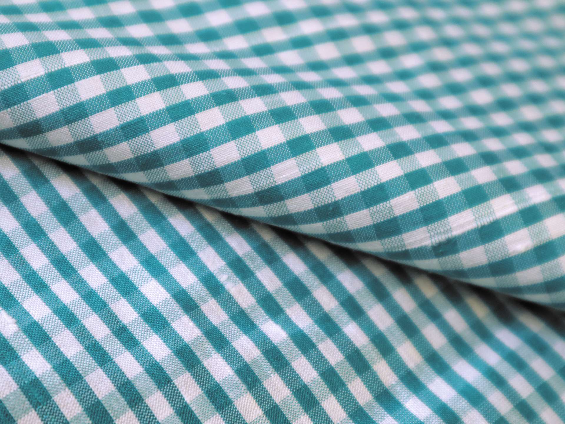 Gingham Pure Silk Shantung
