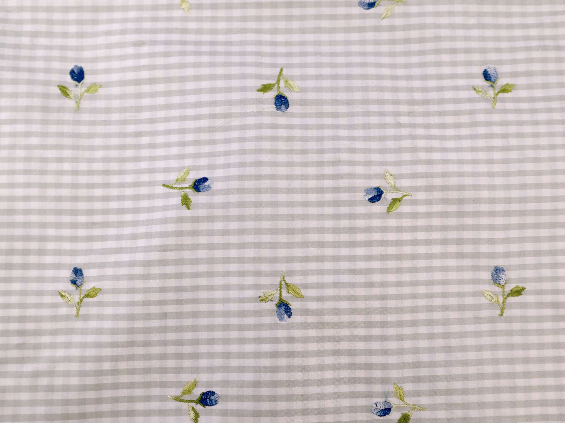 Embroidered Silk Shantung