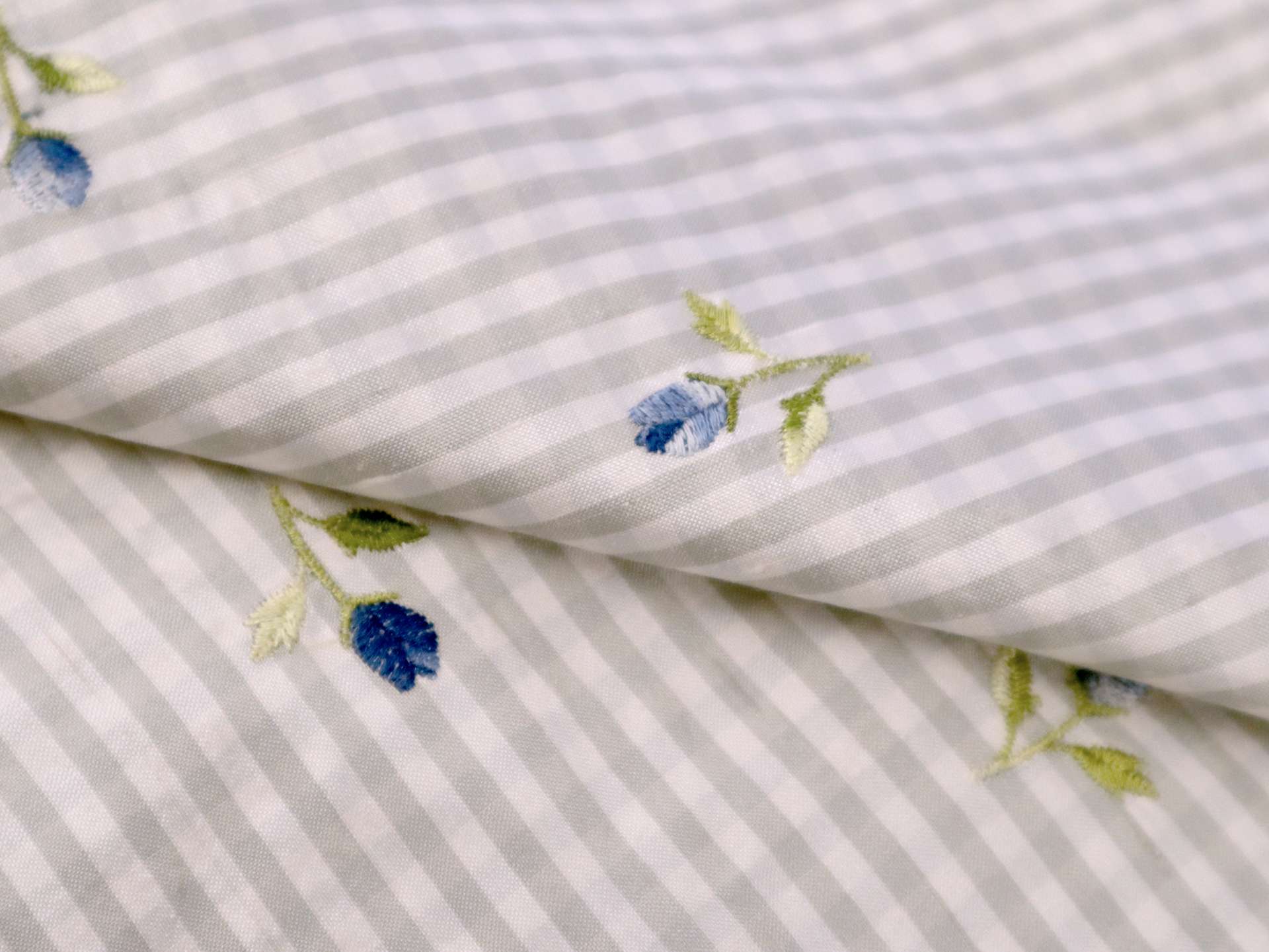 Embroidered Silk Shantung