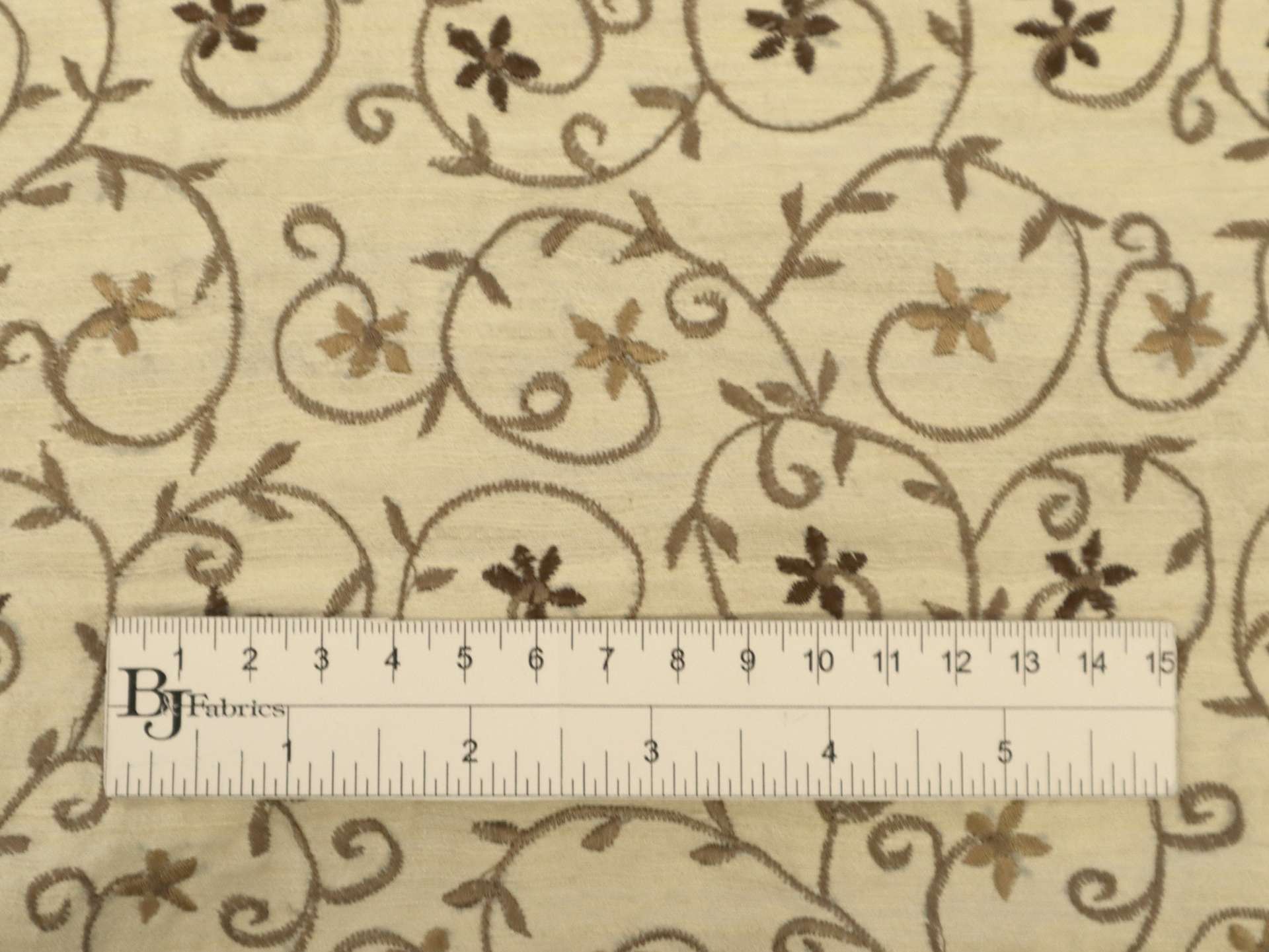 Embroidered Silk Tussah