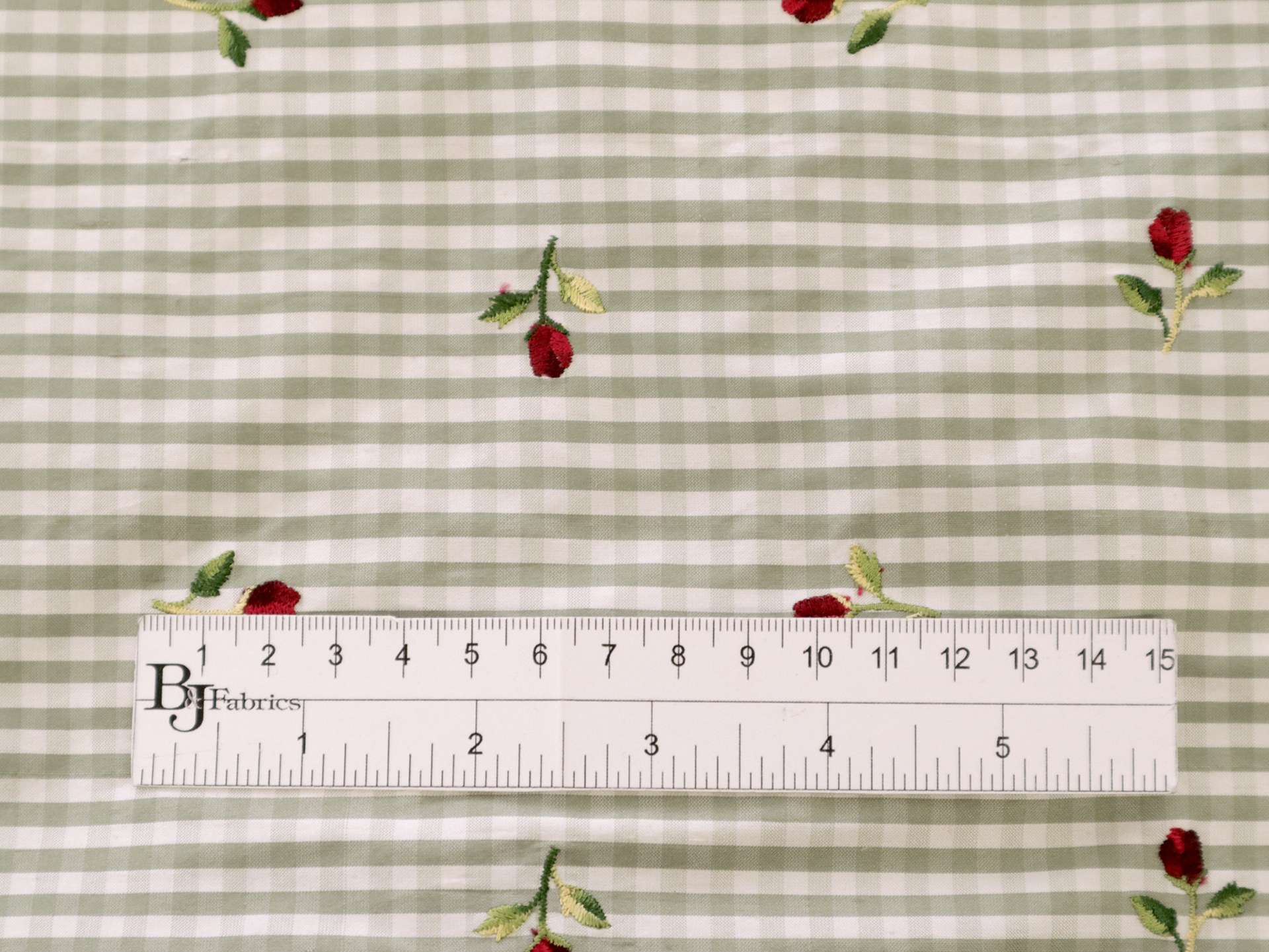 Embroidered Silk Shantung