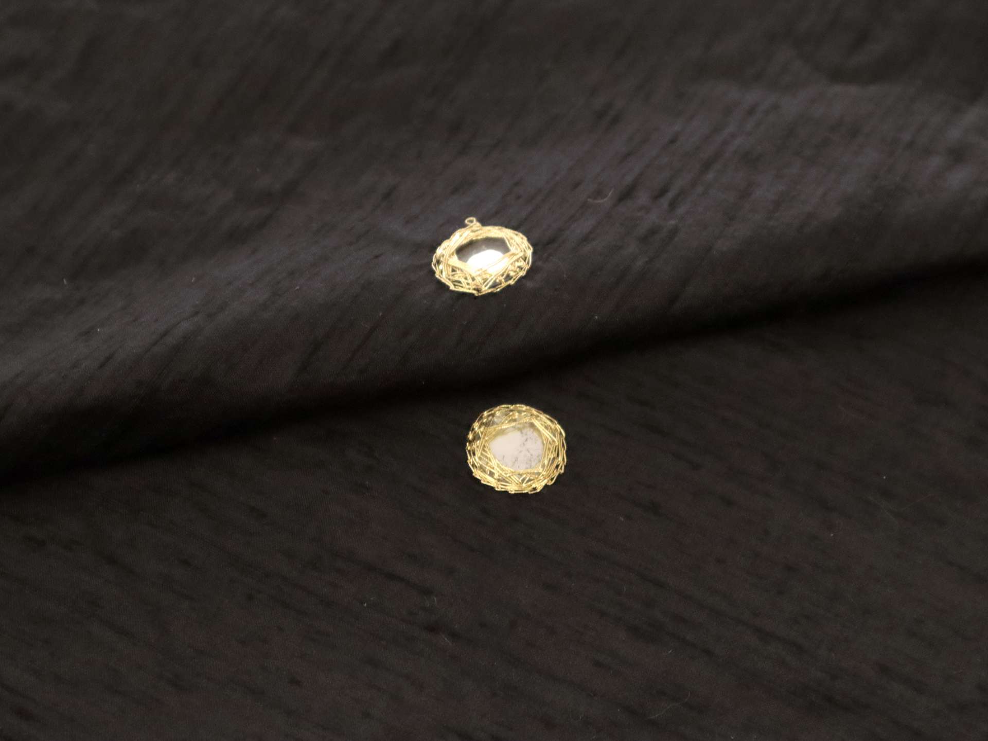 Embroidered Silk Shantung