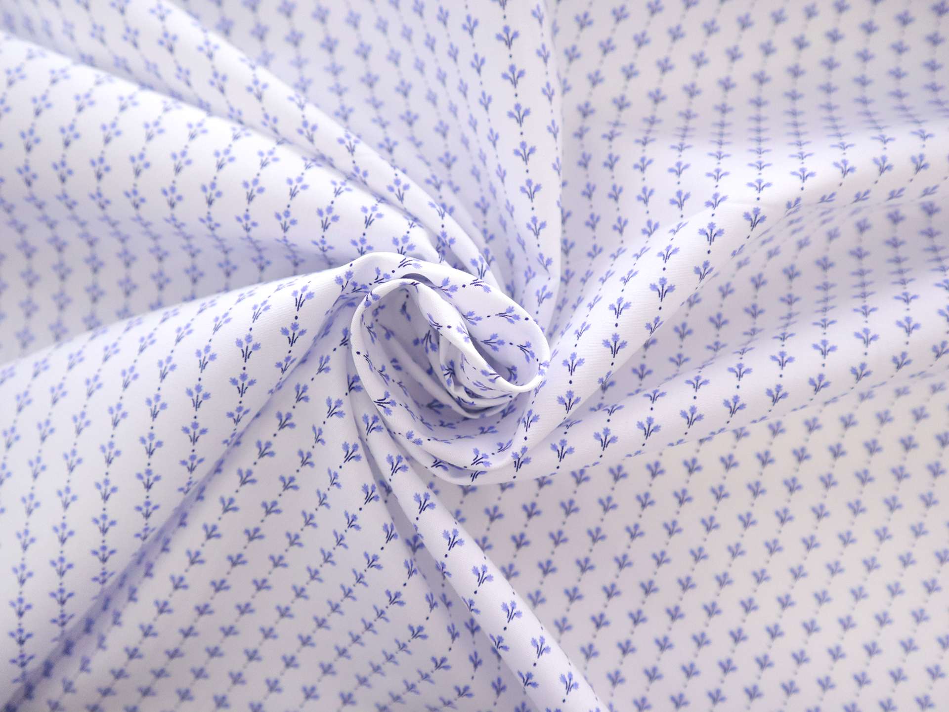 Cotton Broadcloth with Petite Florals