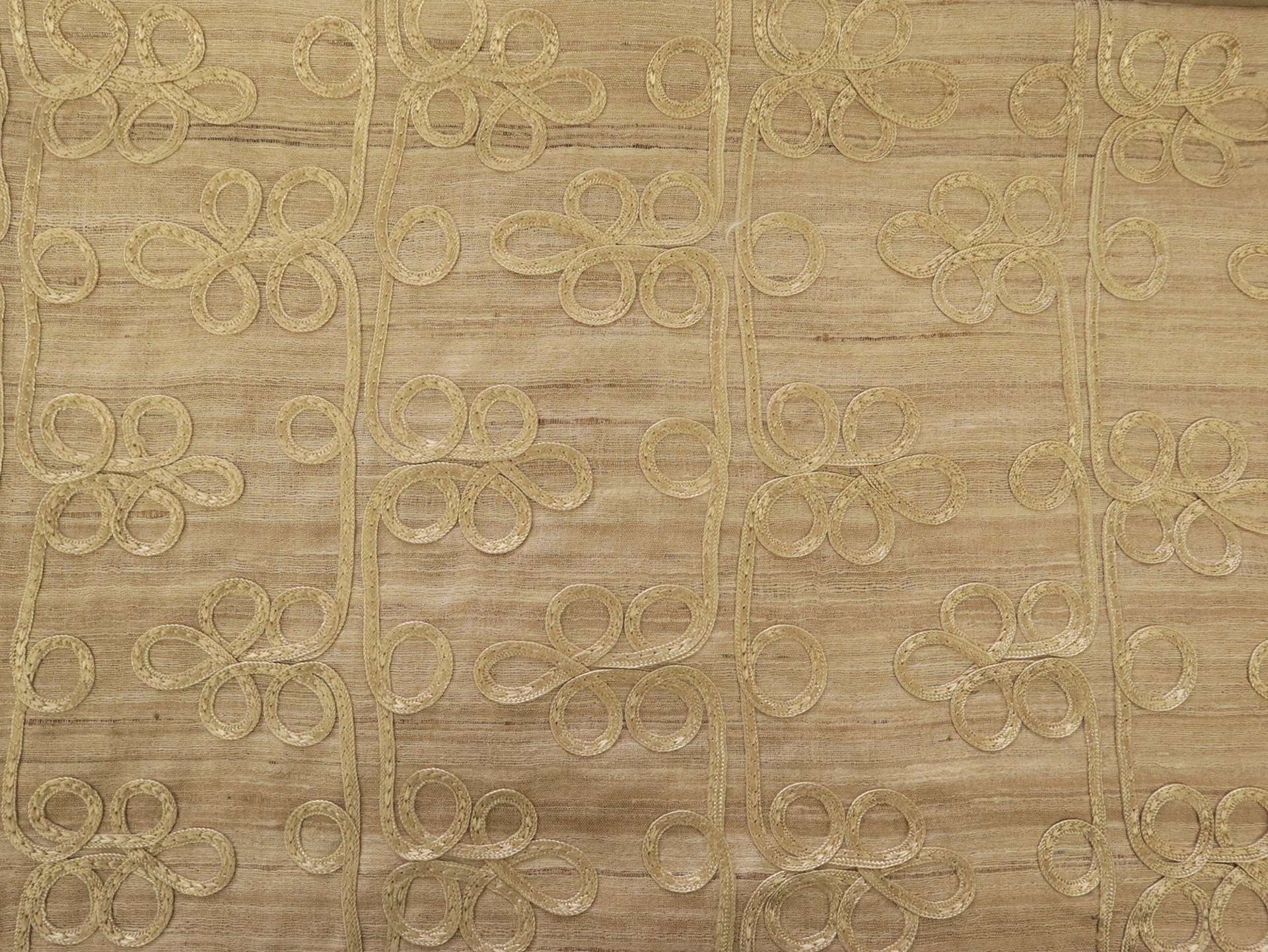Embroidered Silk Tussah