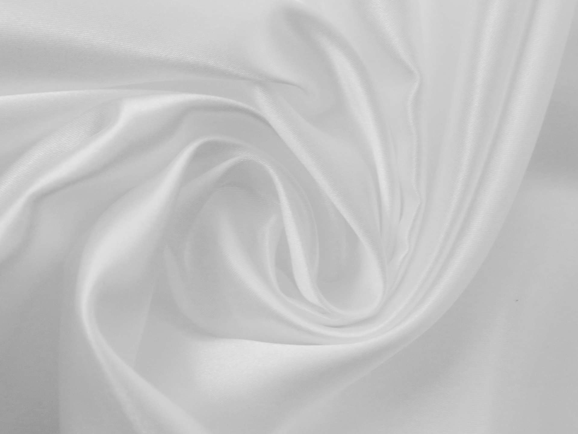 Satin Charmeuse in White
