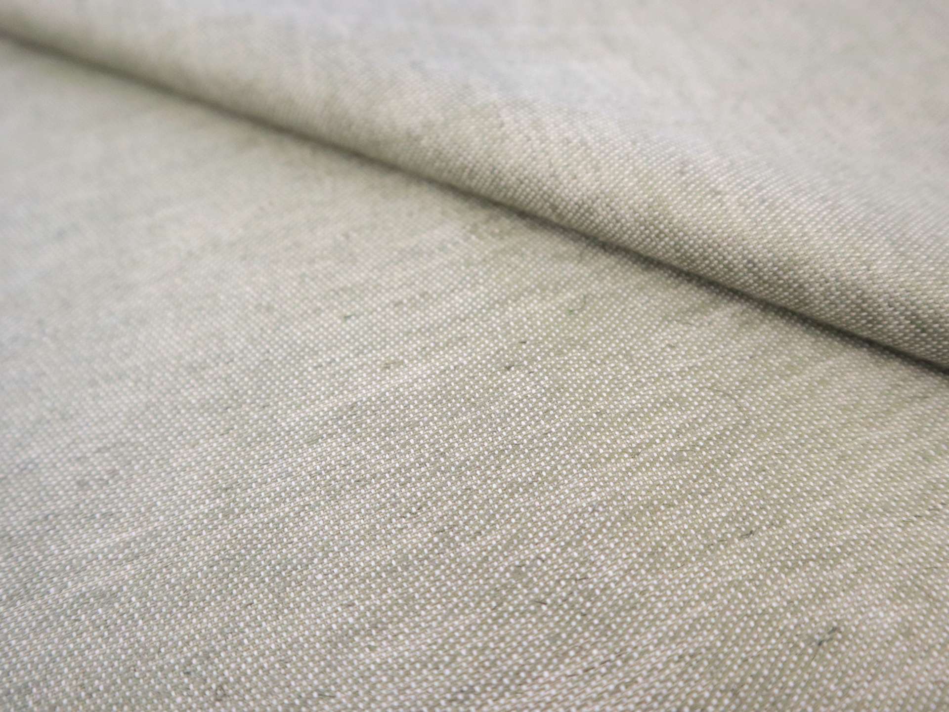Cotton Blend Mercerized Twill in Olive