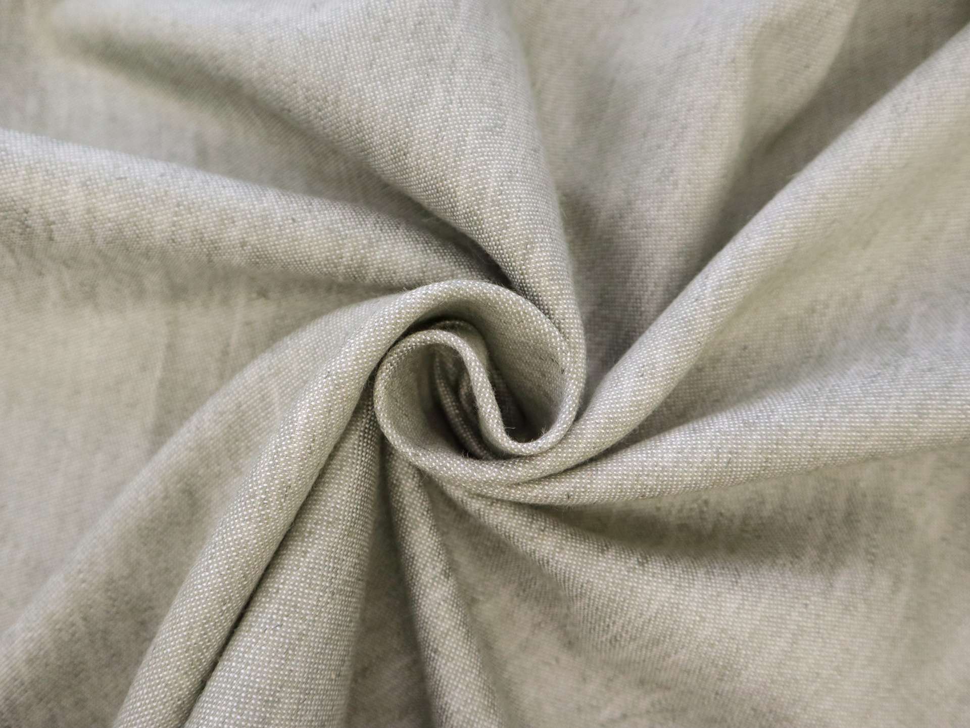 Cotton Blend Mercerized Twill in Olive