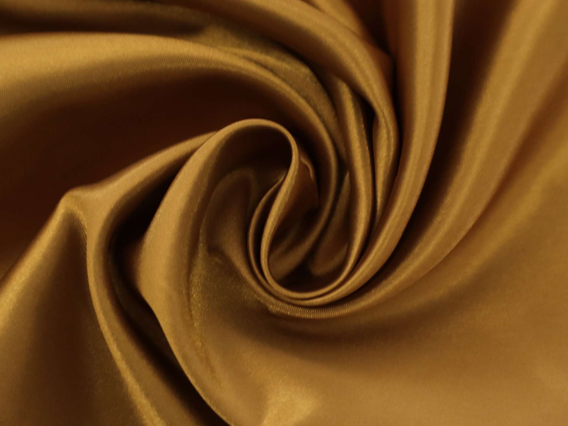 Satin Charmeuse in Antique Gold