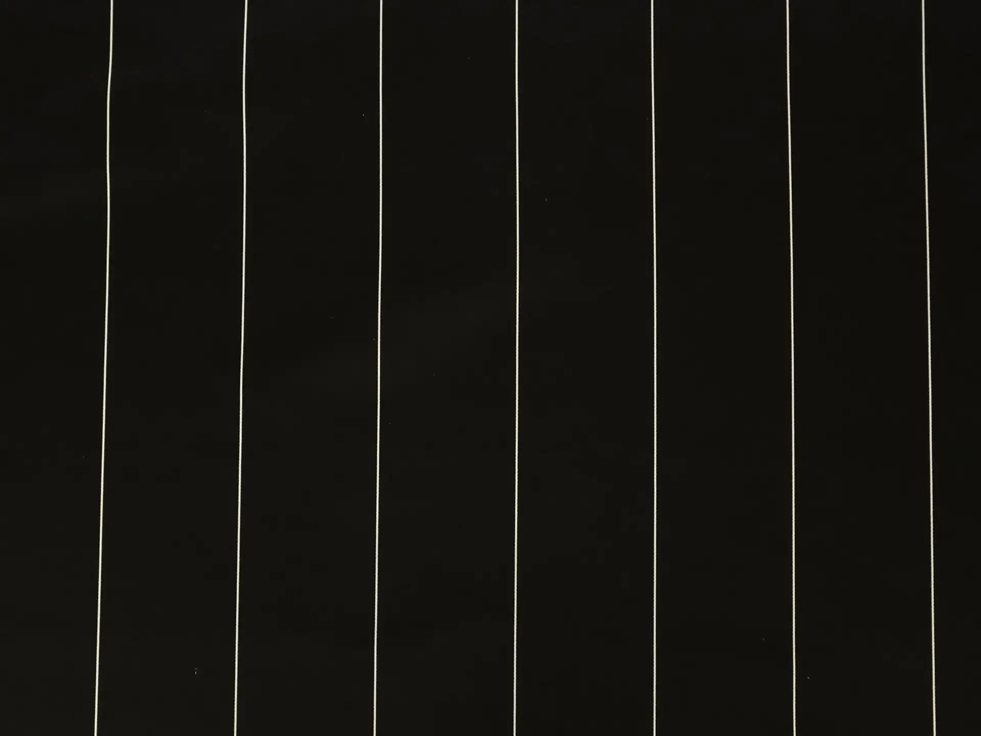 Double Face Silk Satin Stripe in Black and White