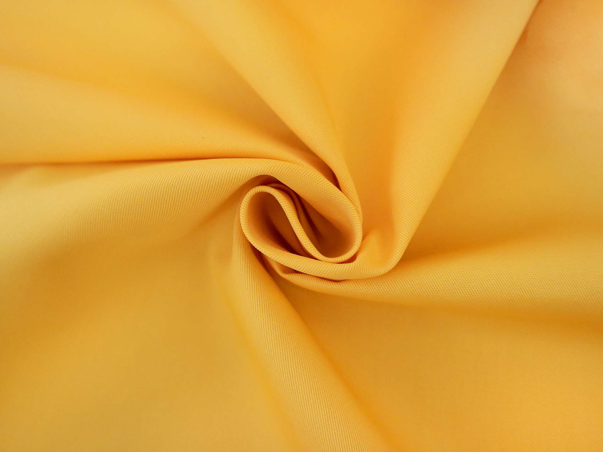 Polyester & Cotton Twill in Yellow
