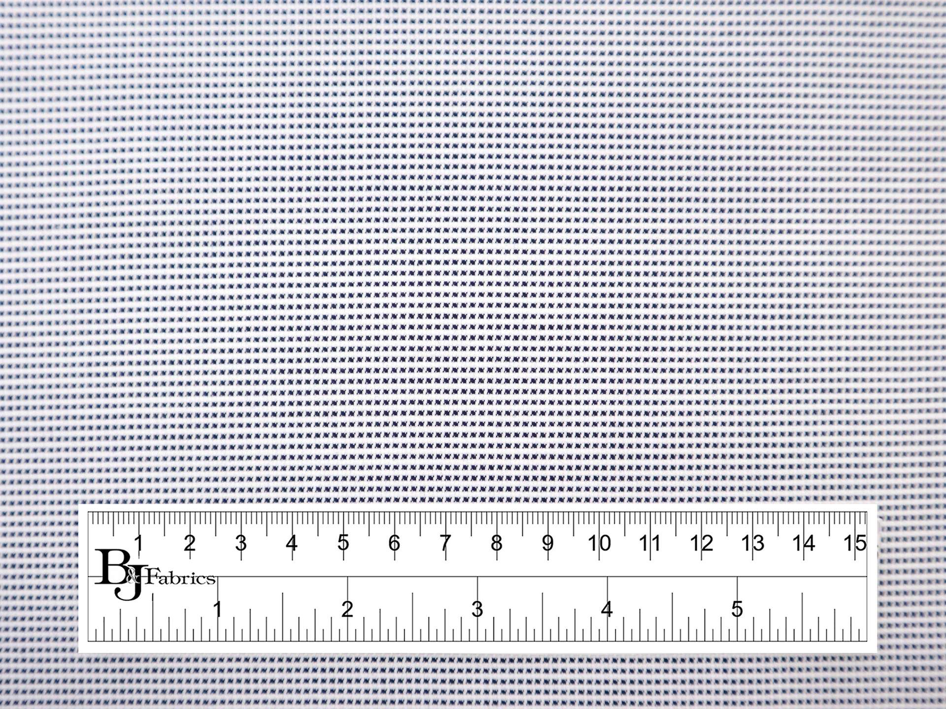 Cotton Dobby Shirting in Indigo