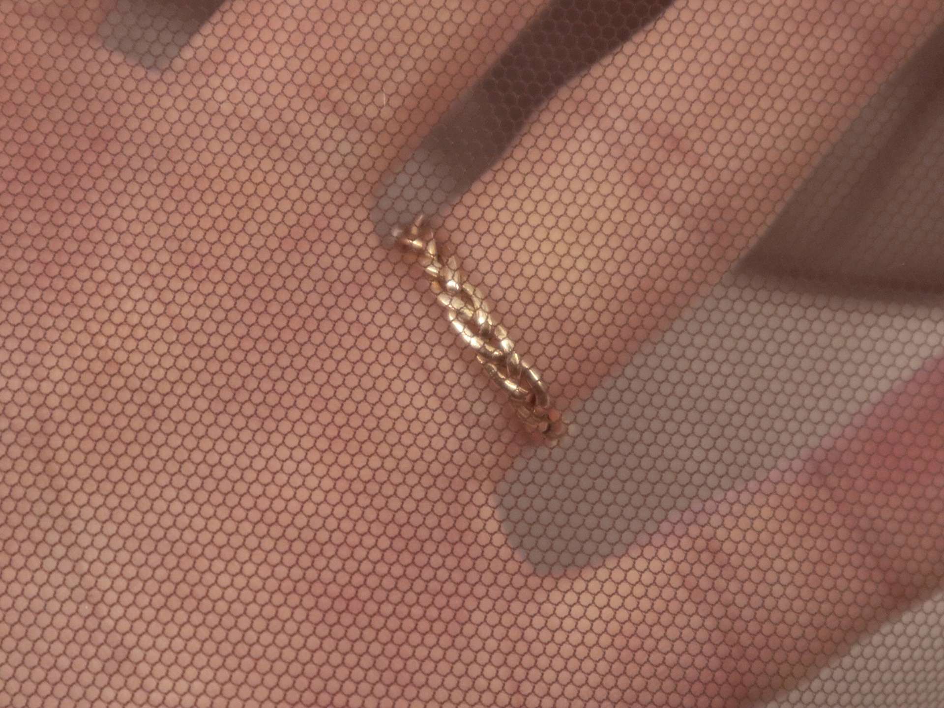 Italian Nylon Tulle in Chocolate