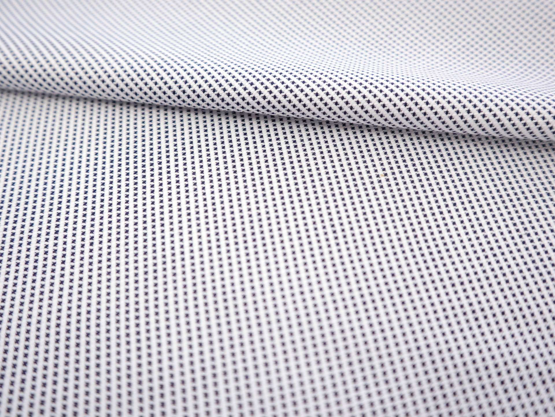 Cotton Dobby Shirting in Indigo