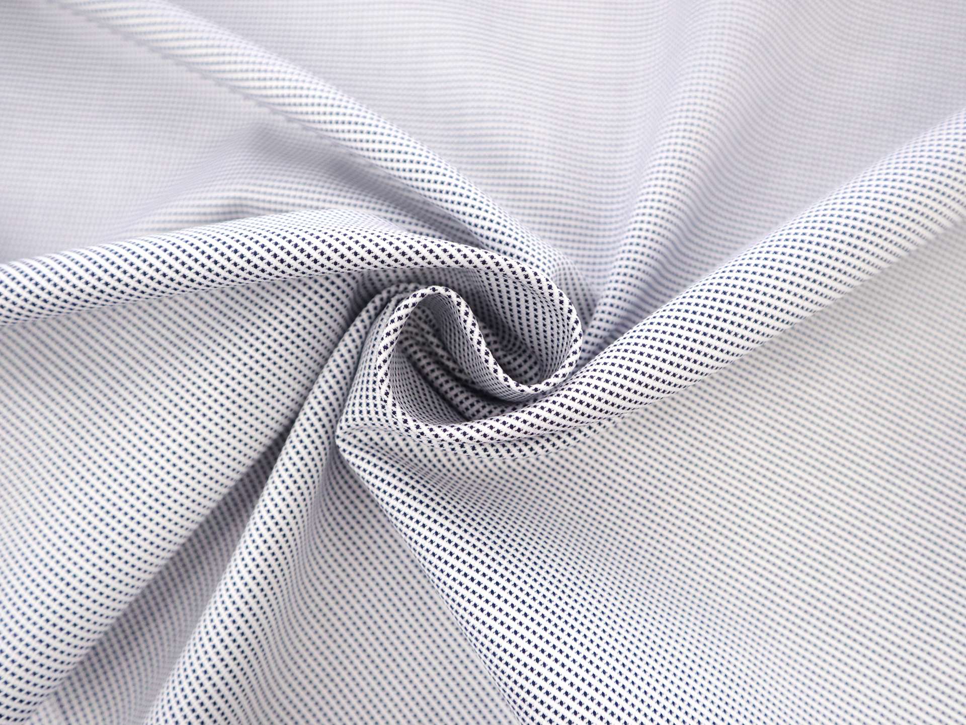 Cotton Dobby Shirting in Indigo