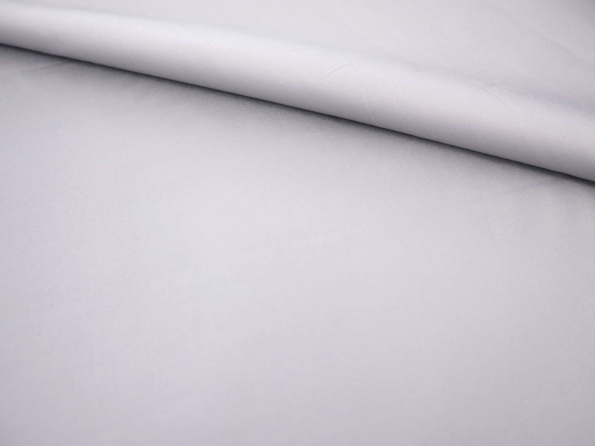 Italian Cotton Sateen in Silver