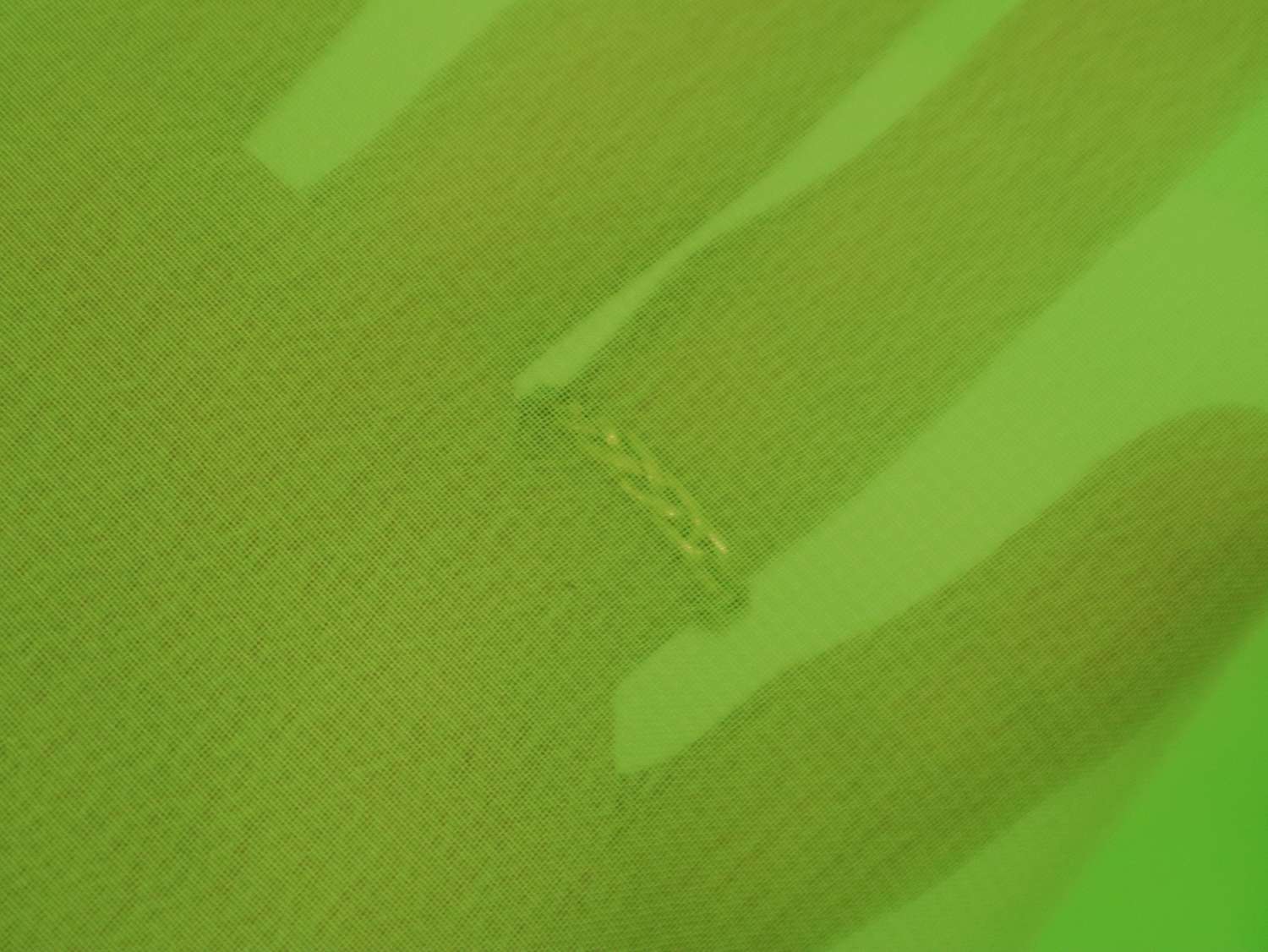Sheer Polyester Georgette in Neon Green