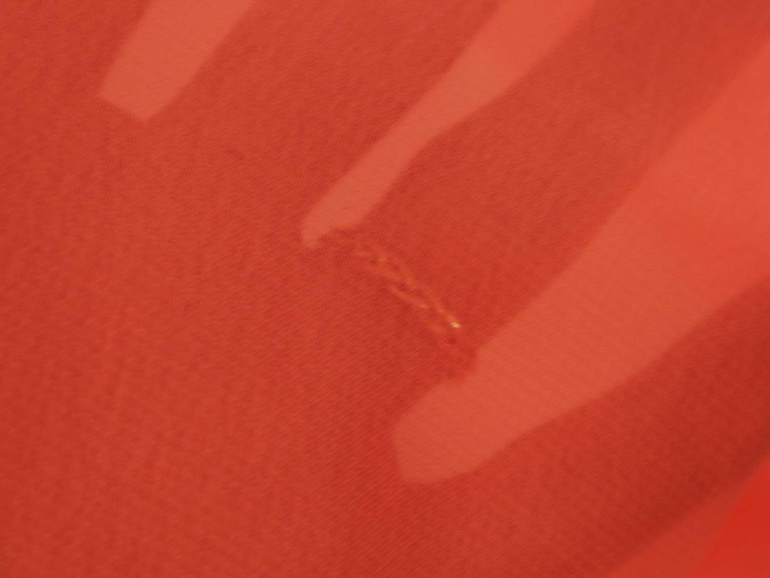 Sheer Polyester Georgette in Neon Peach