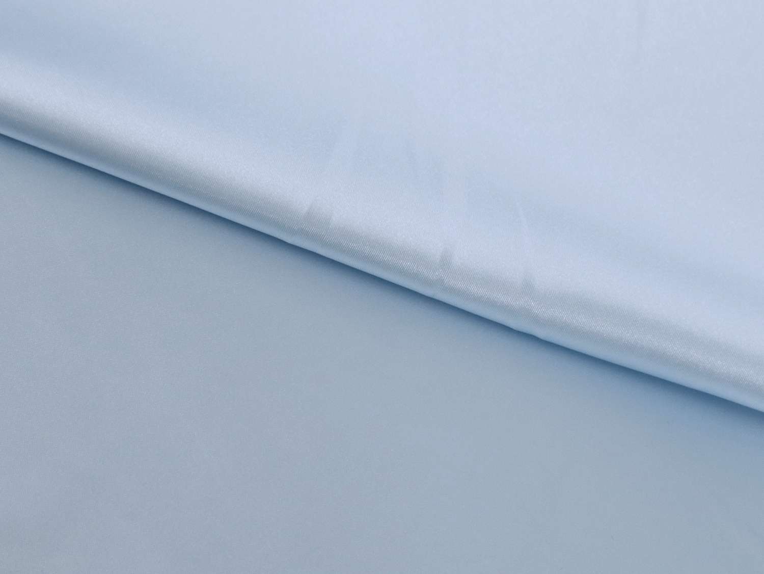 Satin Charmeuse in Baby Blue