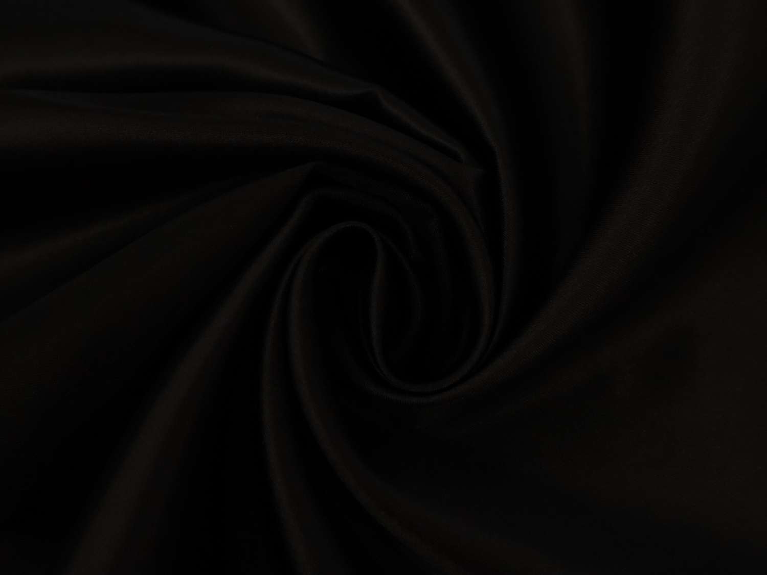 Satin Charmeuse in Black