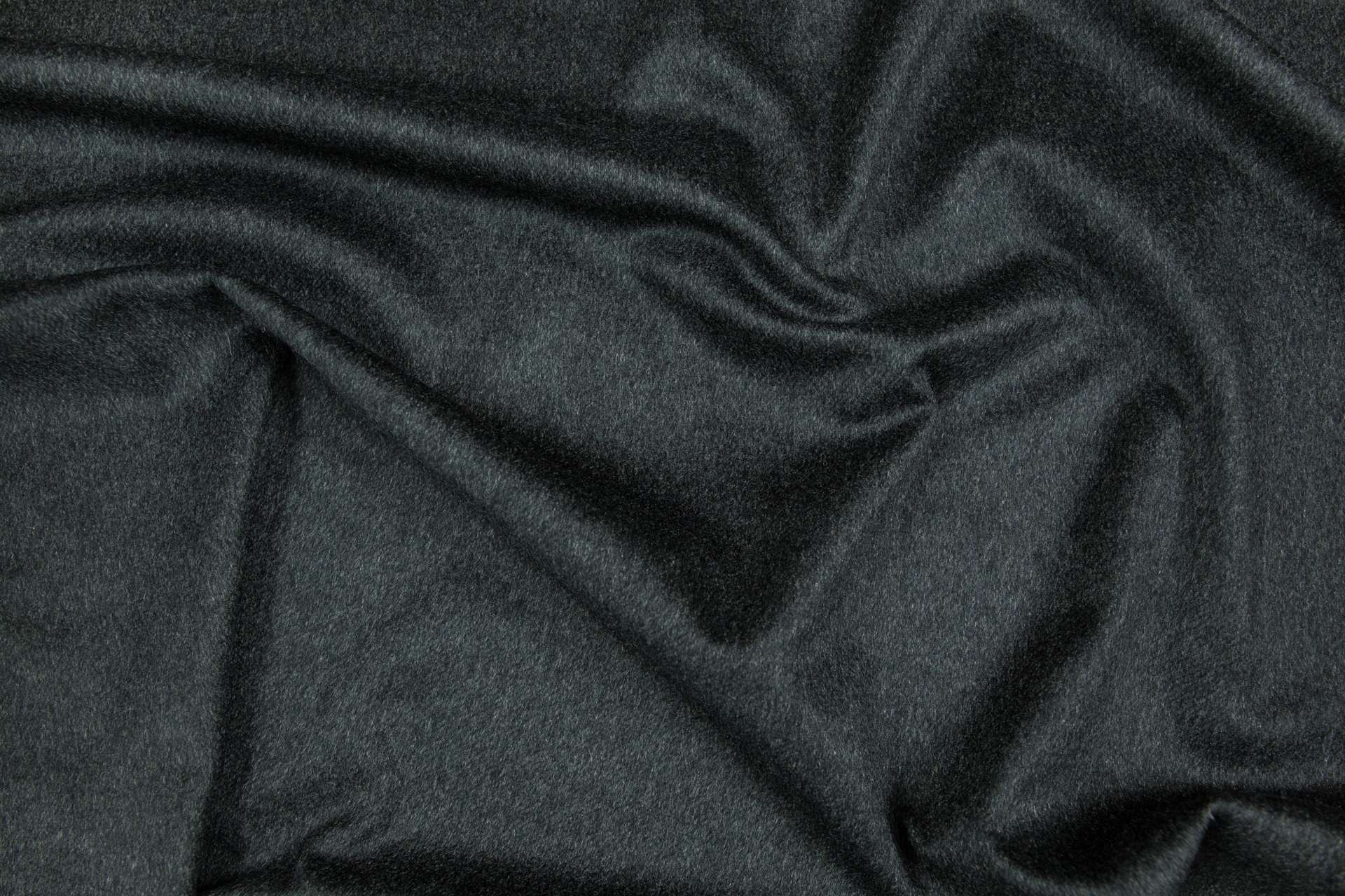 Light Weight Cashmere Jacketing in Charcoal