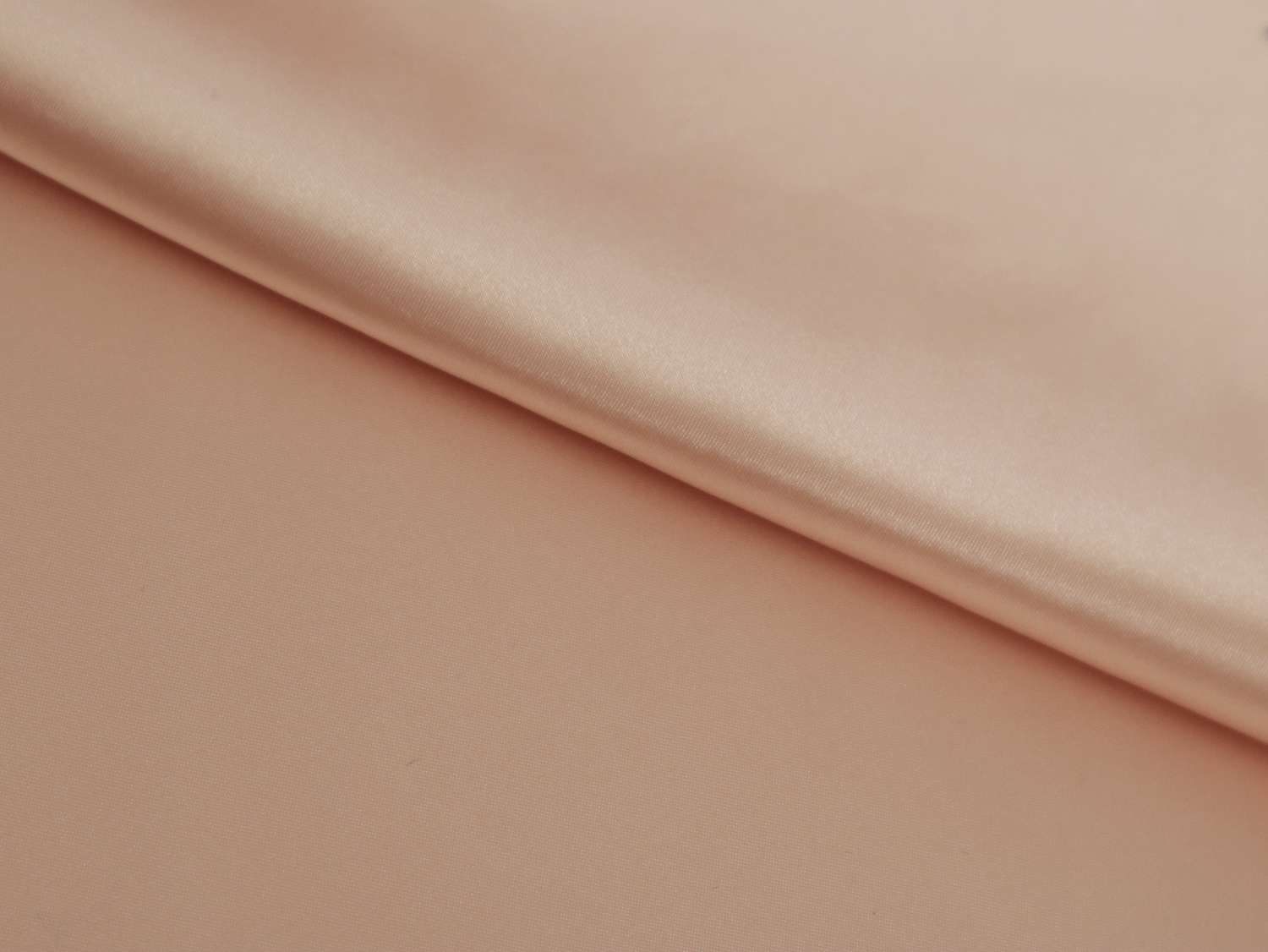 Satin Charmeuse in Peach