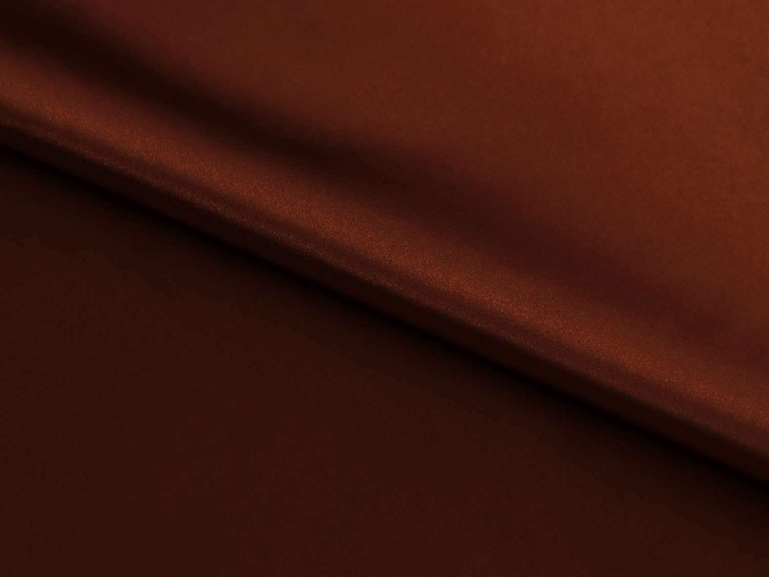 Satin Charmeuse in Rust