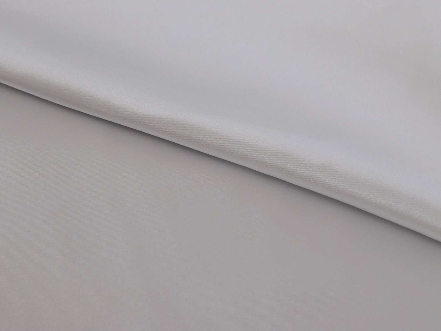 Satin Charmeuse in Silver