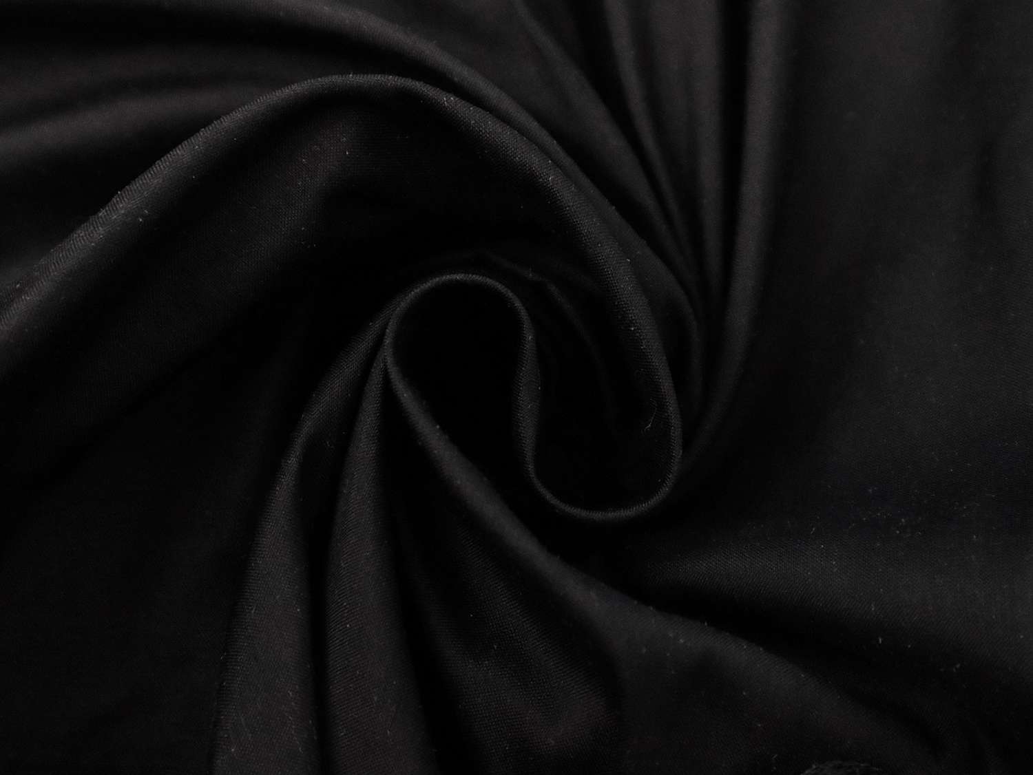 Embroidered Mirror on Silk Shantung in Midnight Navy