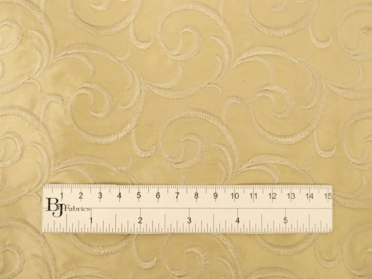 Embroidered Silk Shantung