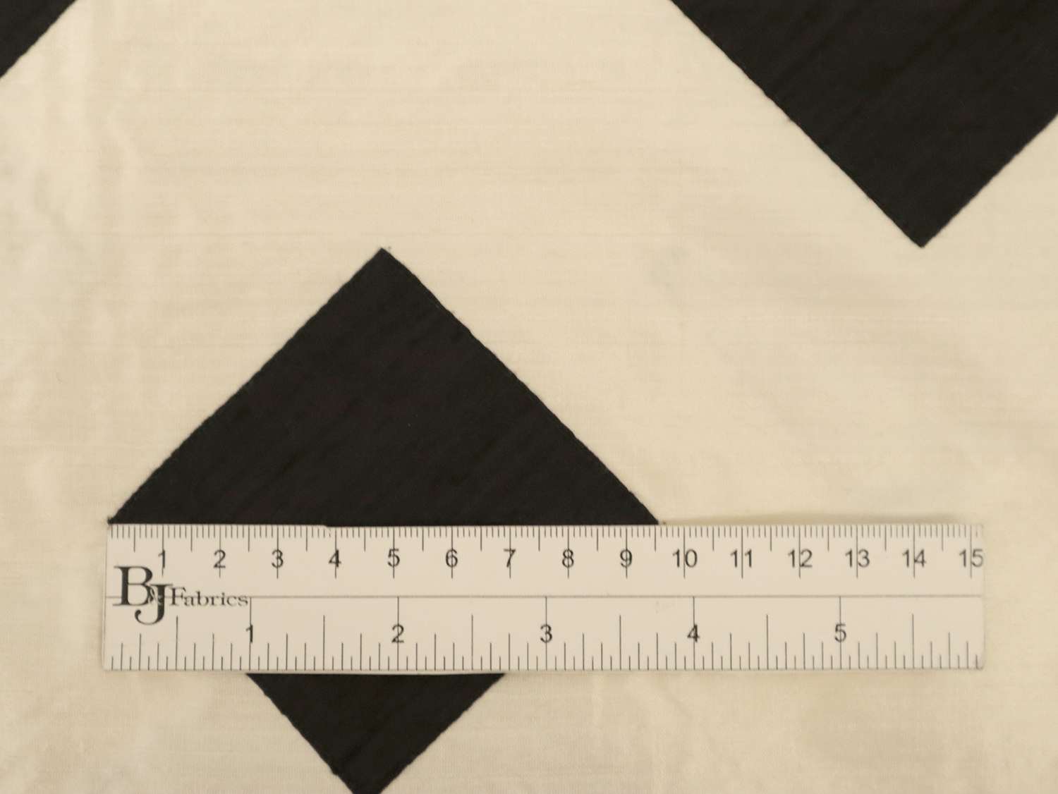 Color Block Appliqué Silk Shantung