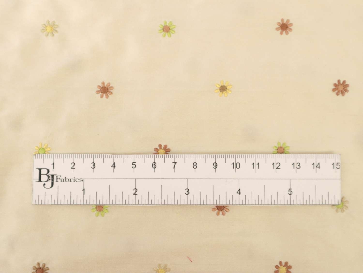Embroidered Silk Shantung