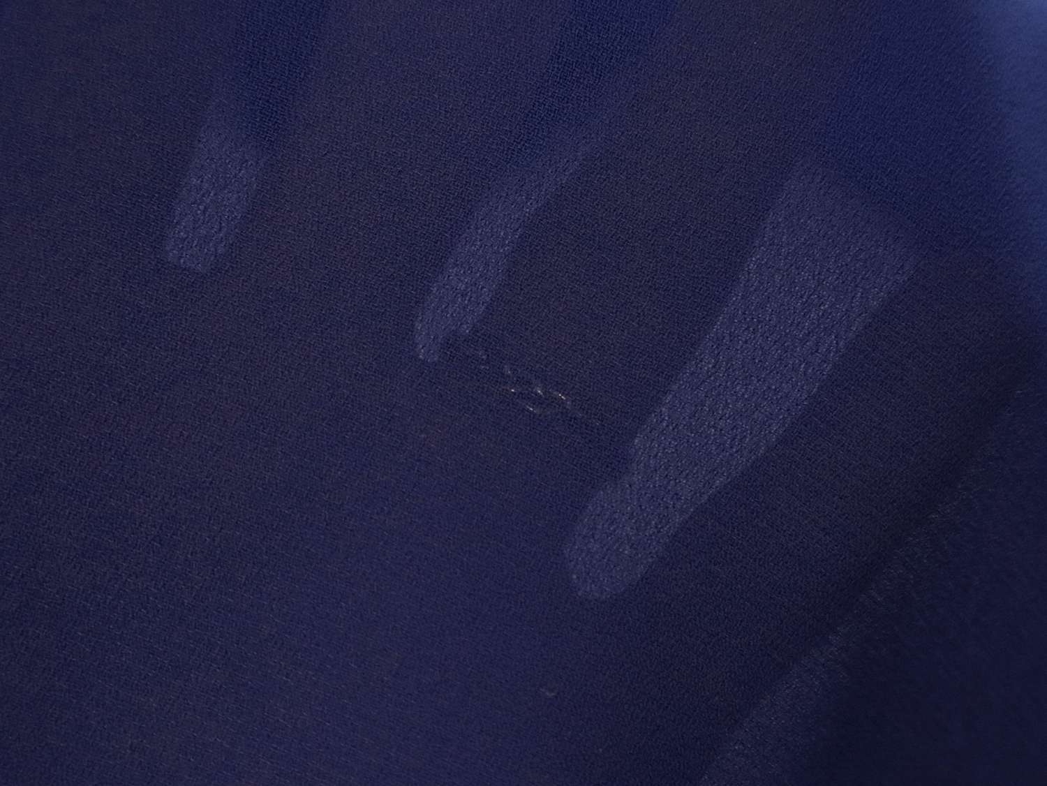 Polyester Double Georgette in Blueberry