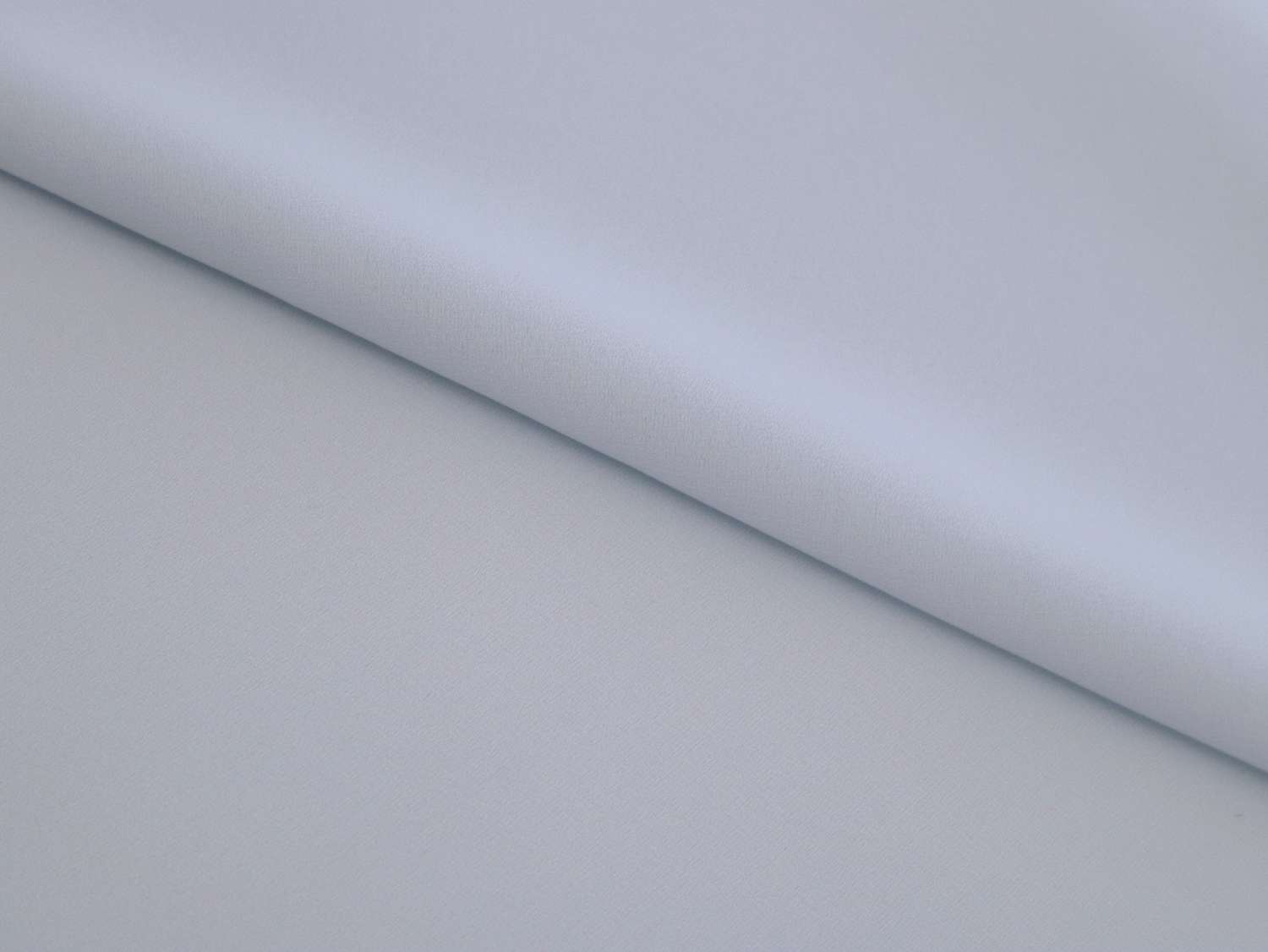 Polyester Double Georgette in Silver