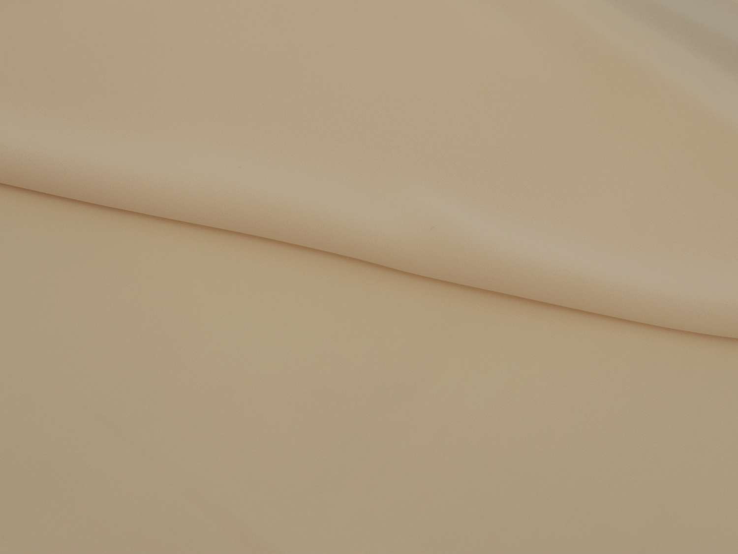 Polyester Double Georgette in Champagne