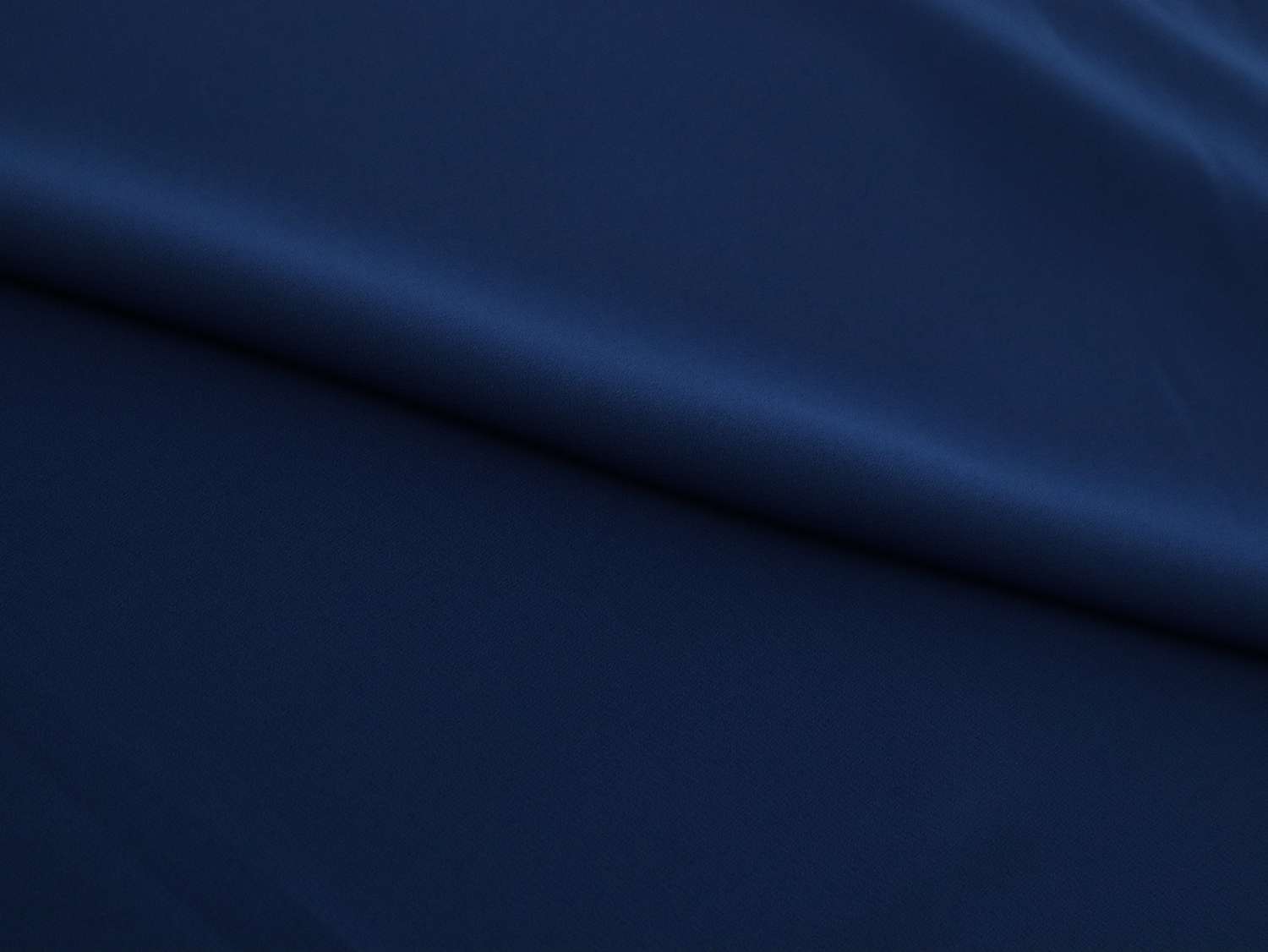 Polyester Double Georgette in Cobalt