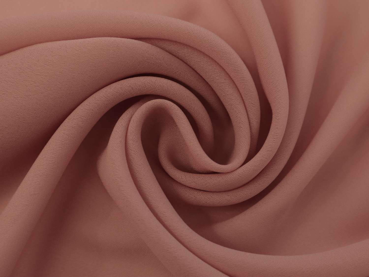 Polyester Double Georgette in Rum Pink
