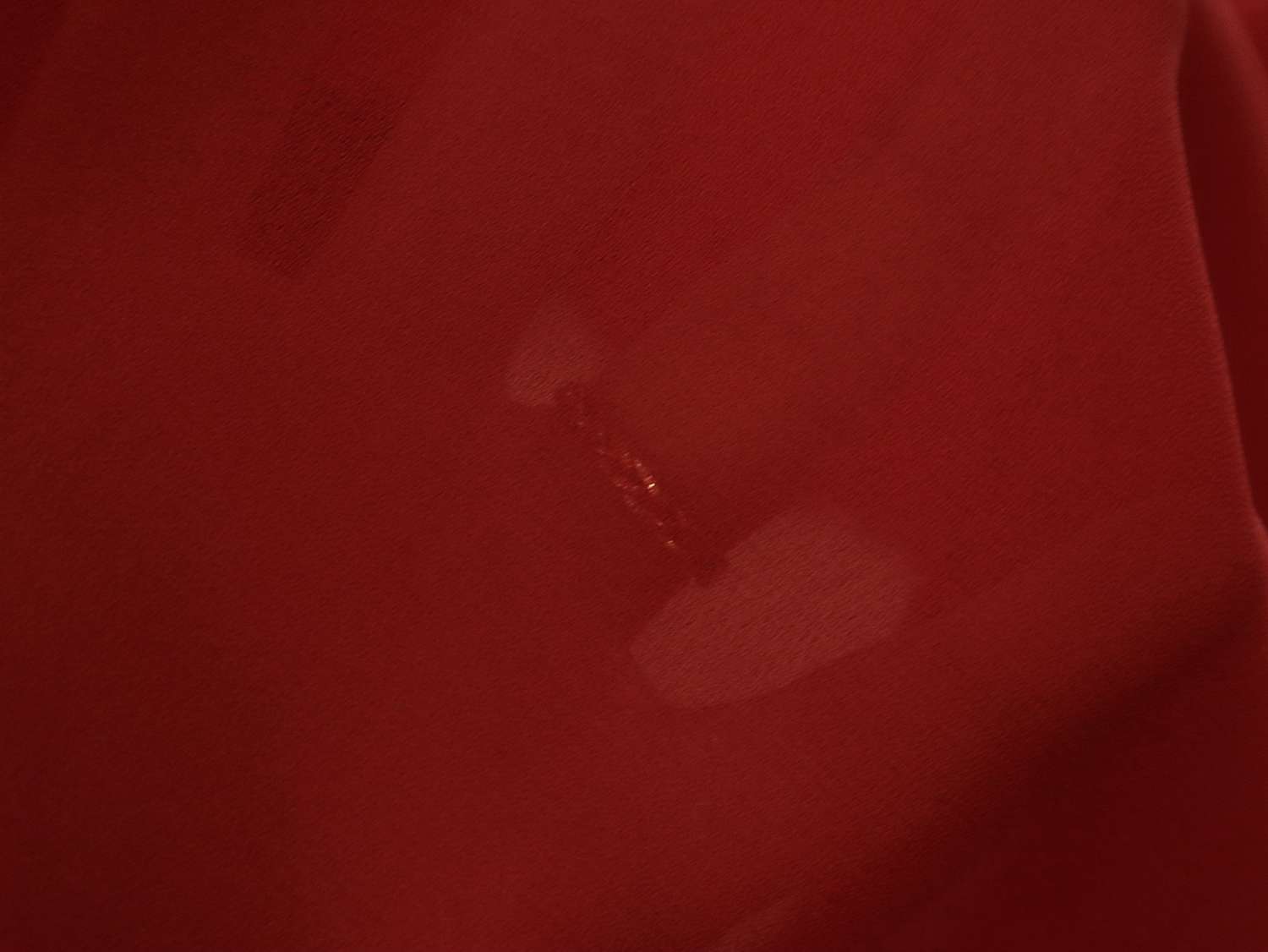 Polyester Double Georgette in Red