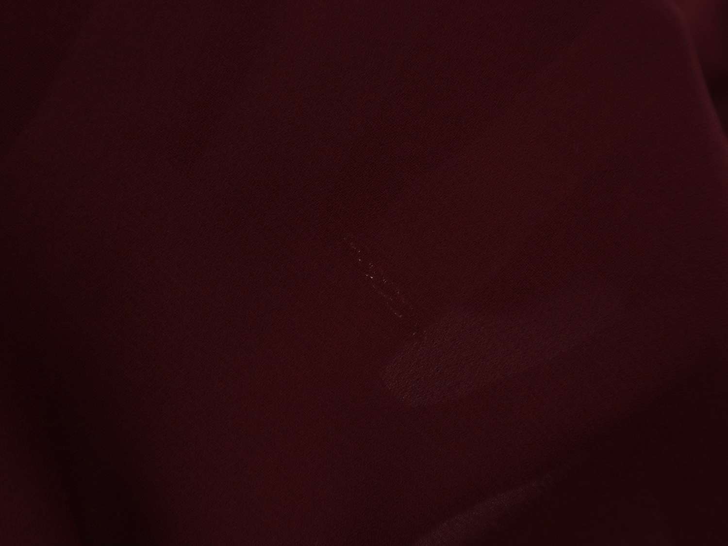 Polyester Double Georgette in Burgundy