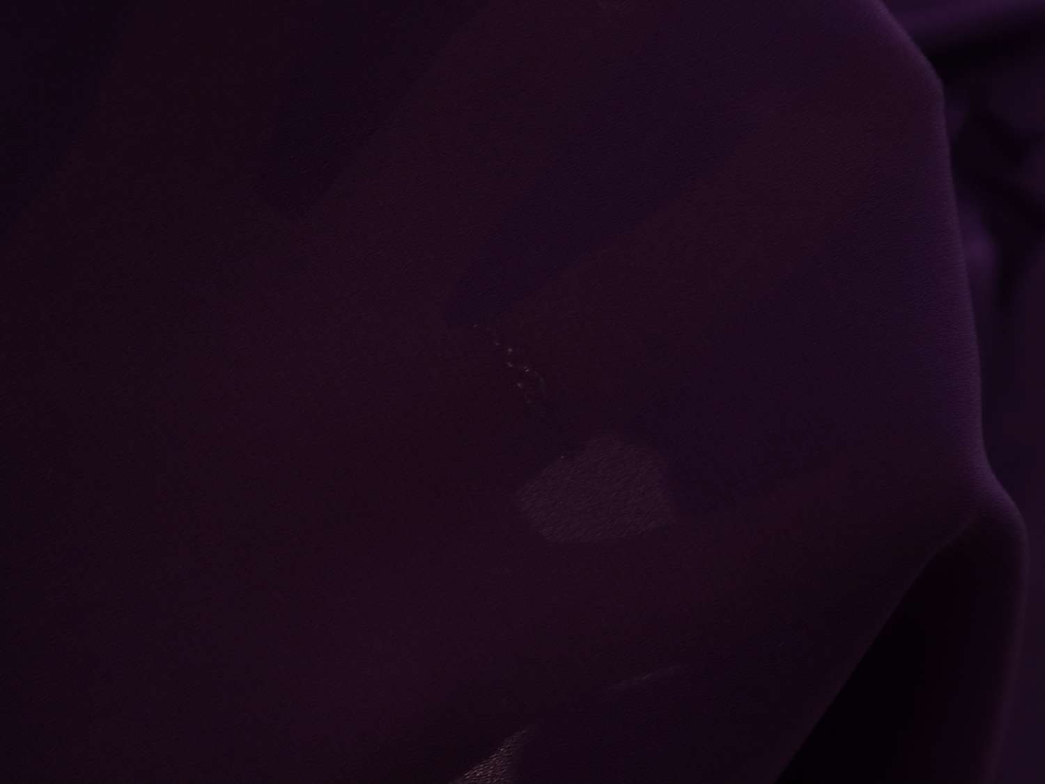Polyester Double Georgette in Purple