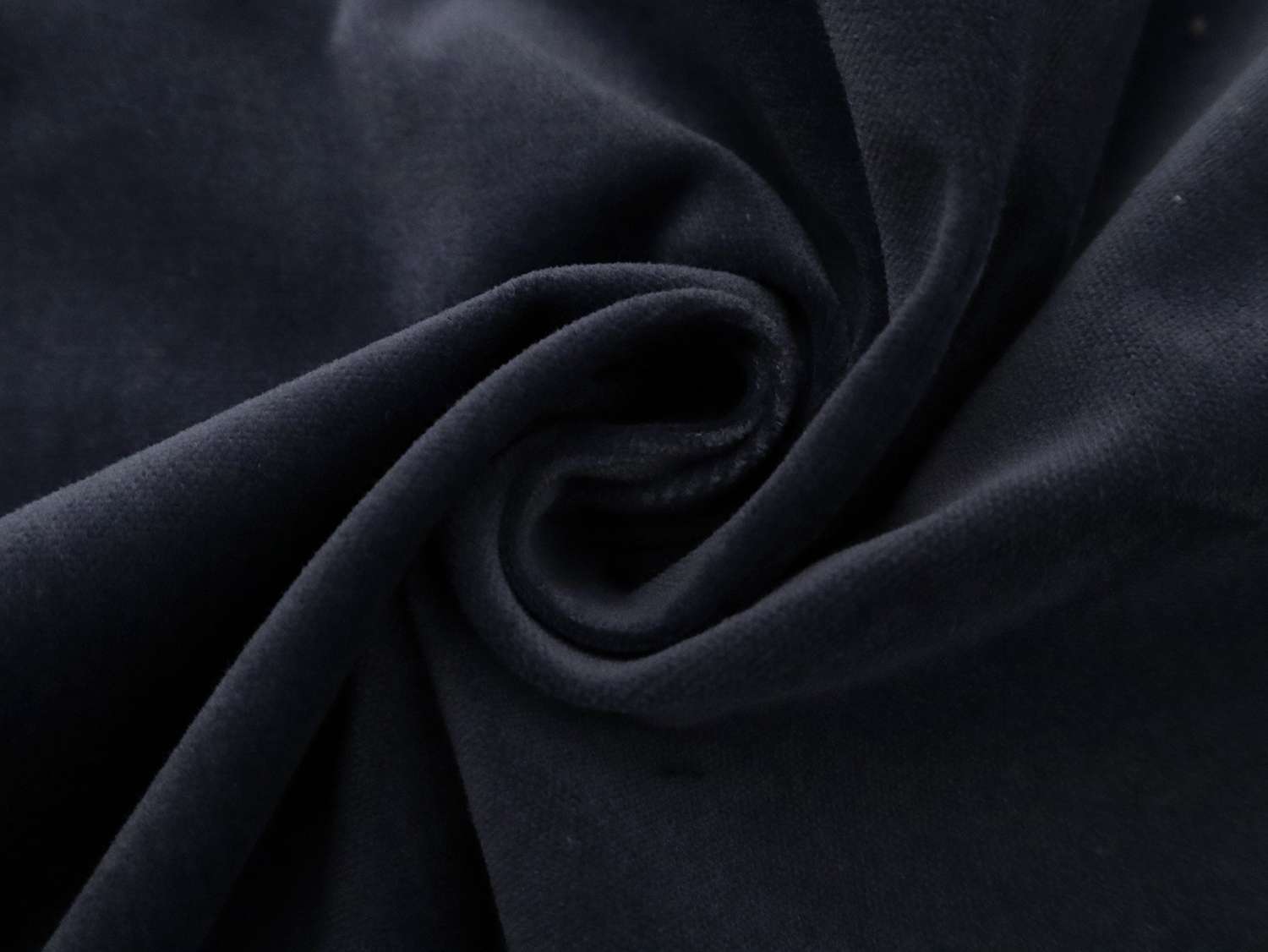 Pure Cotton Velvet in Ocean