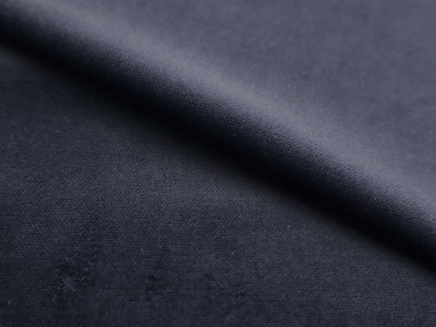 Pure Cotton Velvet in Ocean