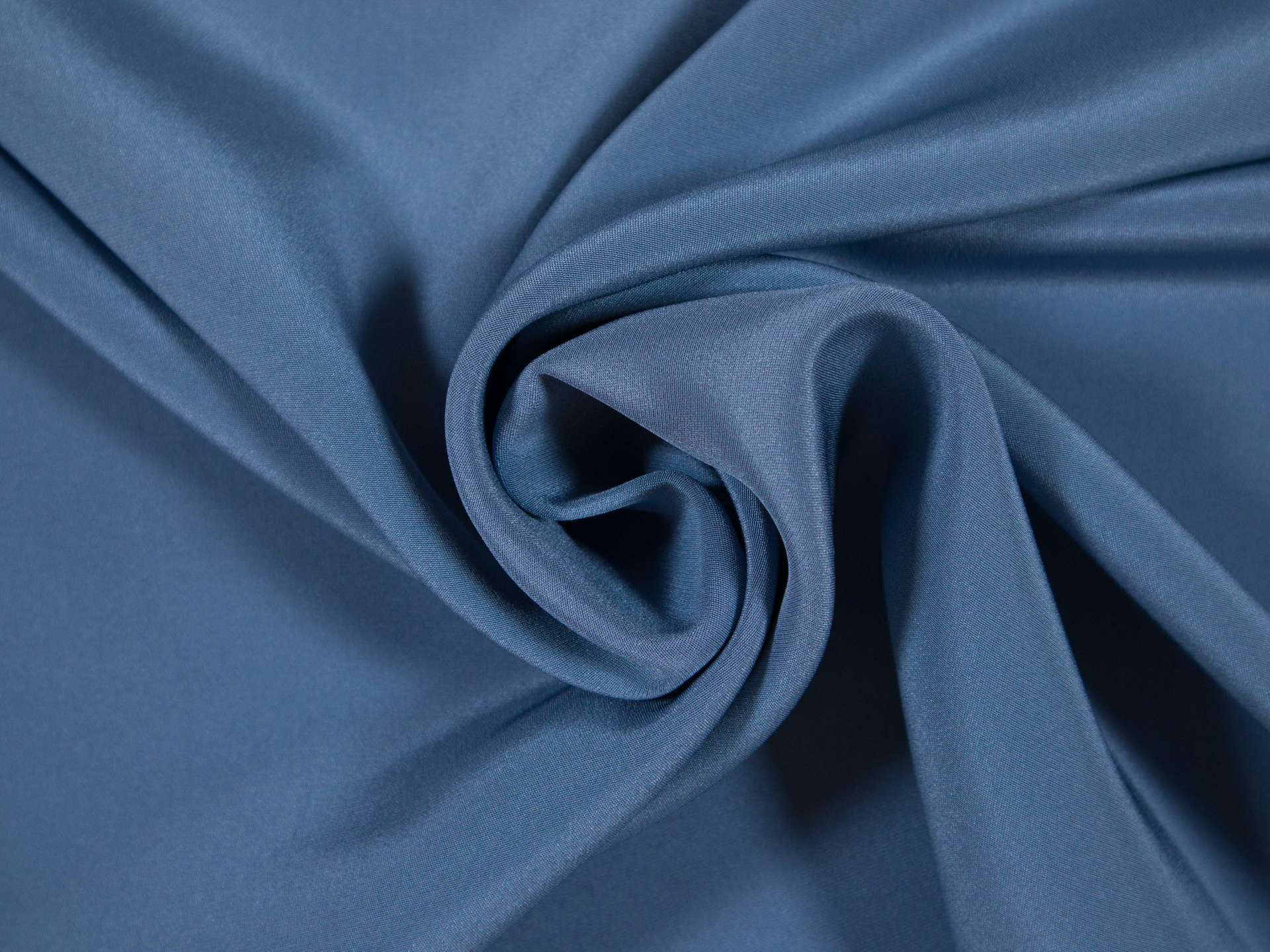 4 ply silk crepe in slate- draped