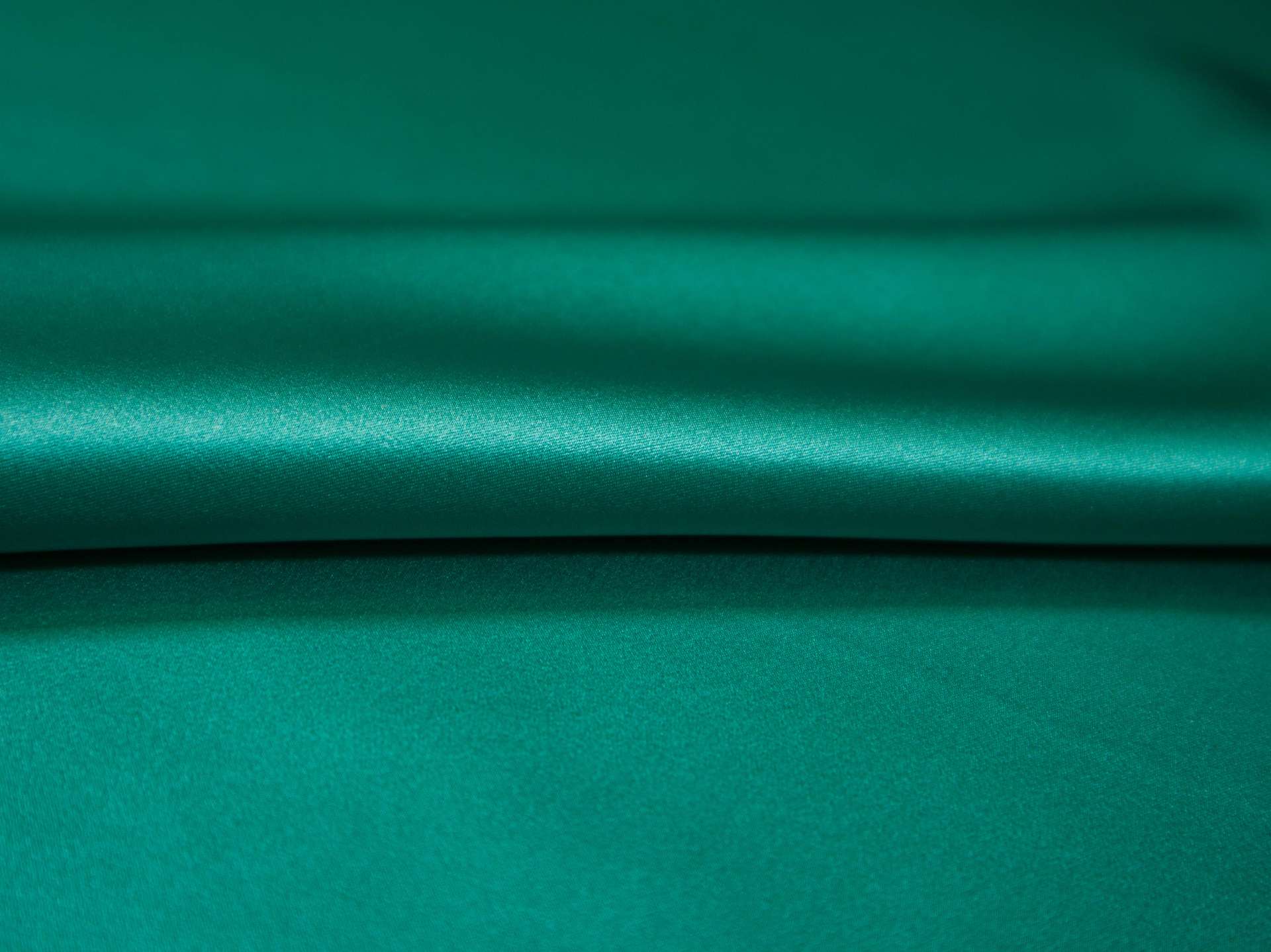Solid silk charmuese in Oasis- flat