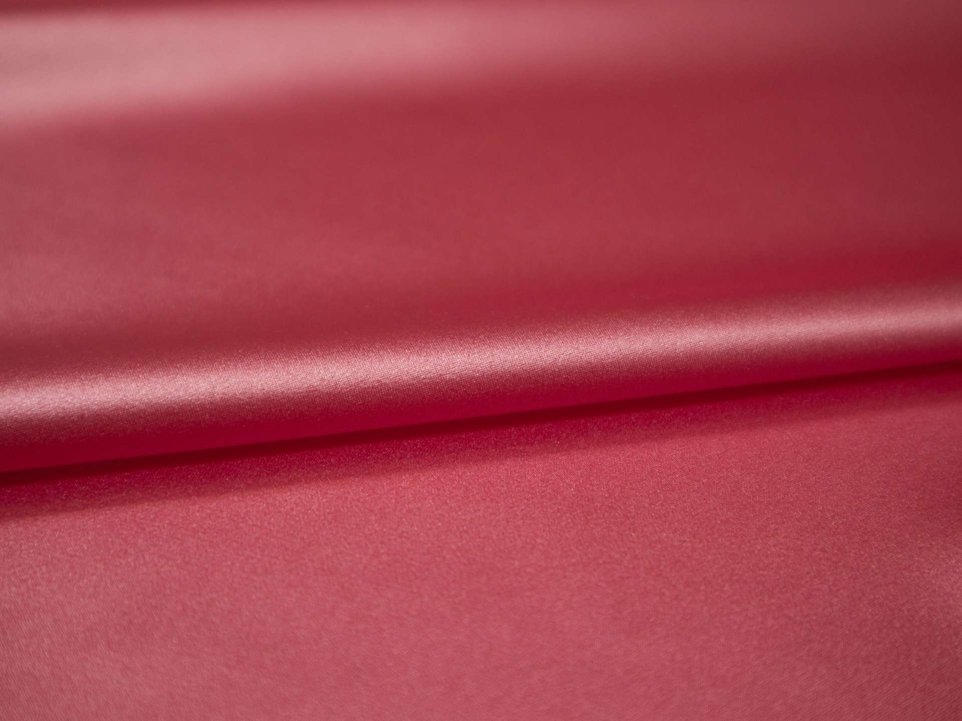 Solid silk charmuese in Azalea- flat