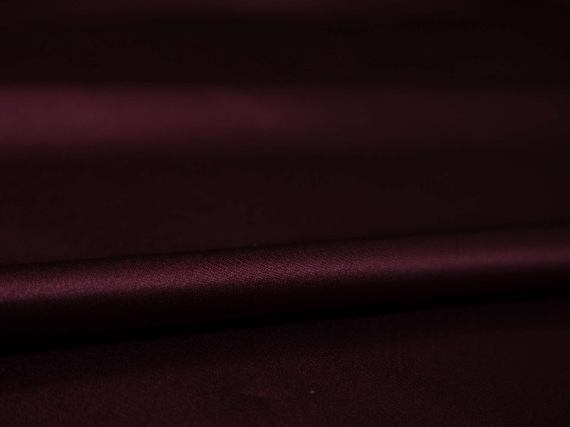 Solid silk charmuese in Dark Maroon- flat