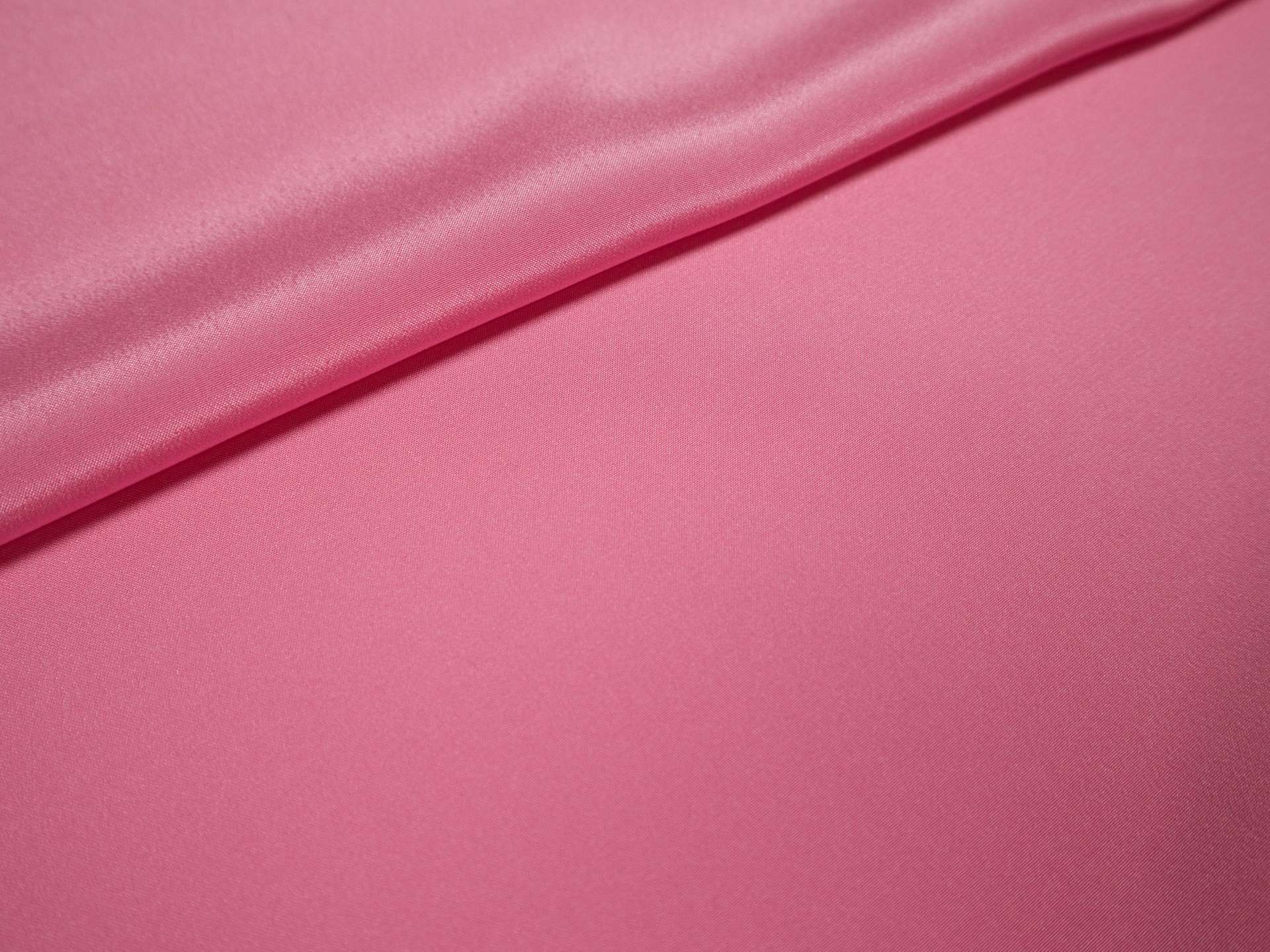 silk Crepe De Chine in Azalea- folded
